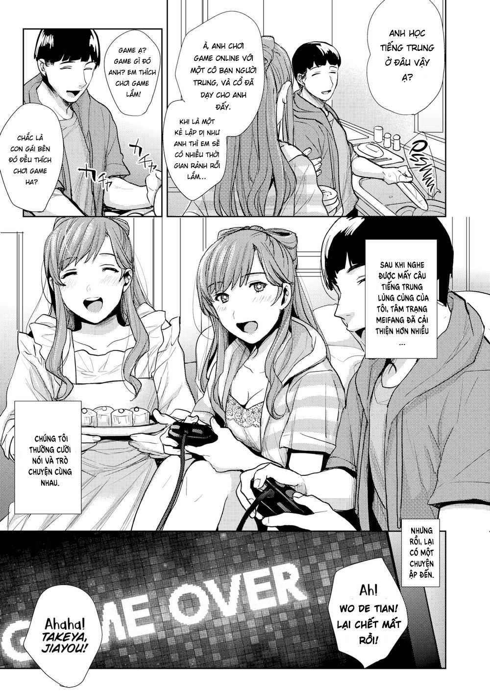 Đọc truyện hentai Dựa vào anh và nói, Wo ai ni ❤ - Nói em yêu anh đi!