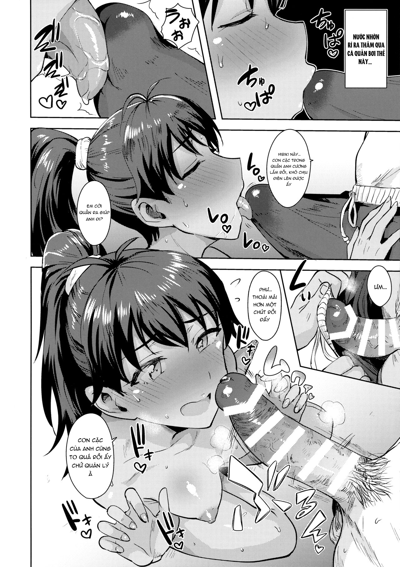 Đọc truyện hentai Hibiki ở bể bơi - Oneshot
