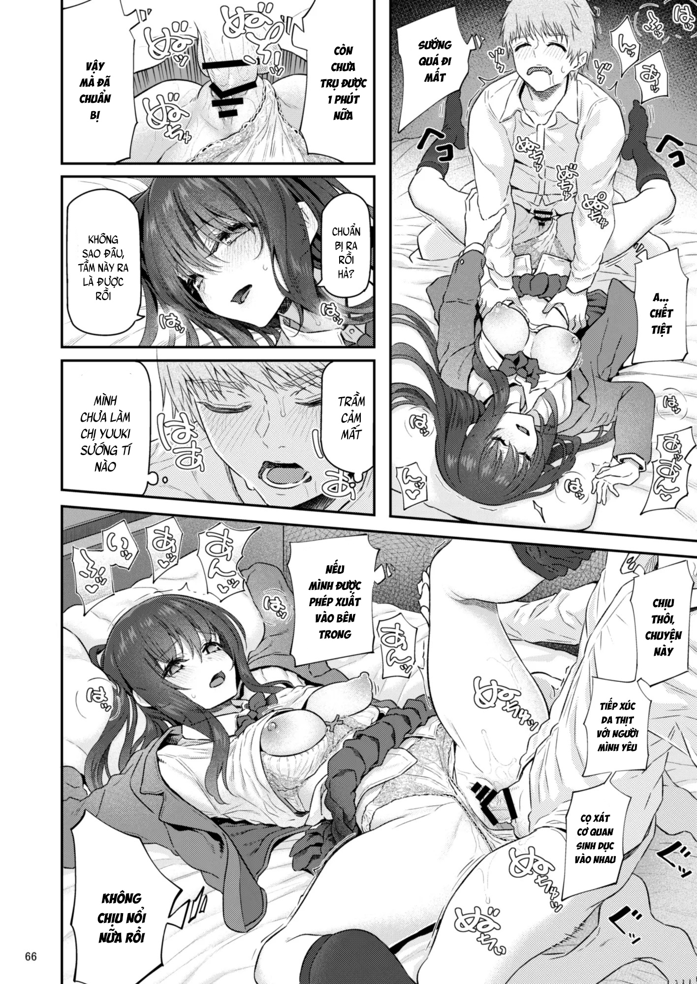 Đọc truyện hentai Phục vụ của 3 nữ sinh đóng phim segg - Chap 4