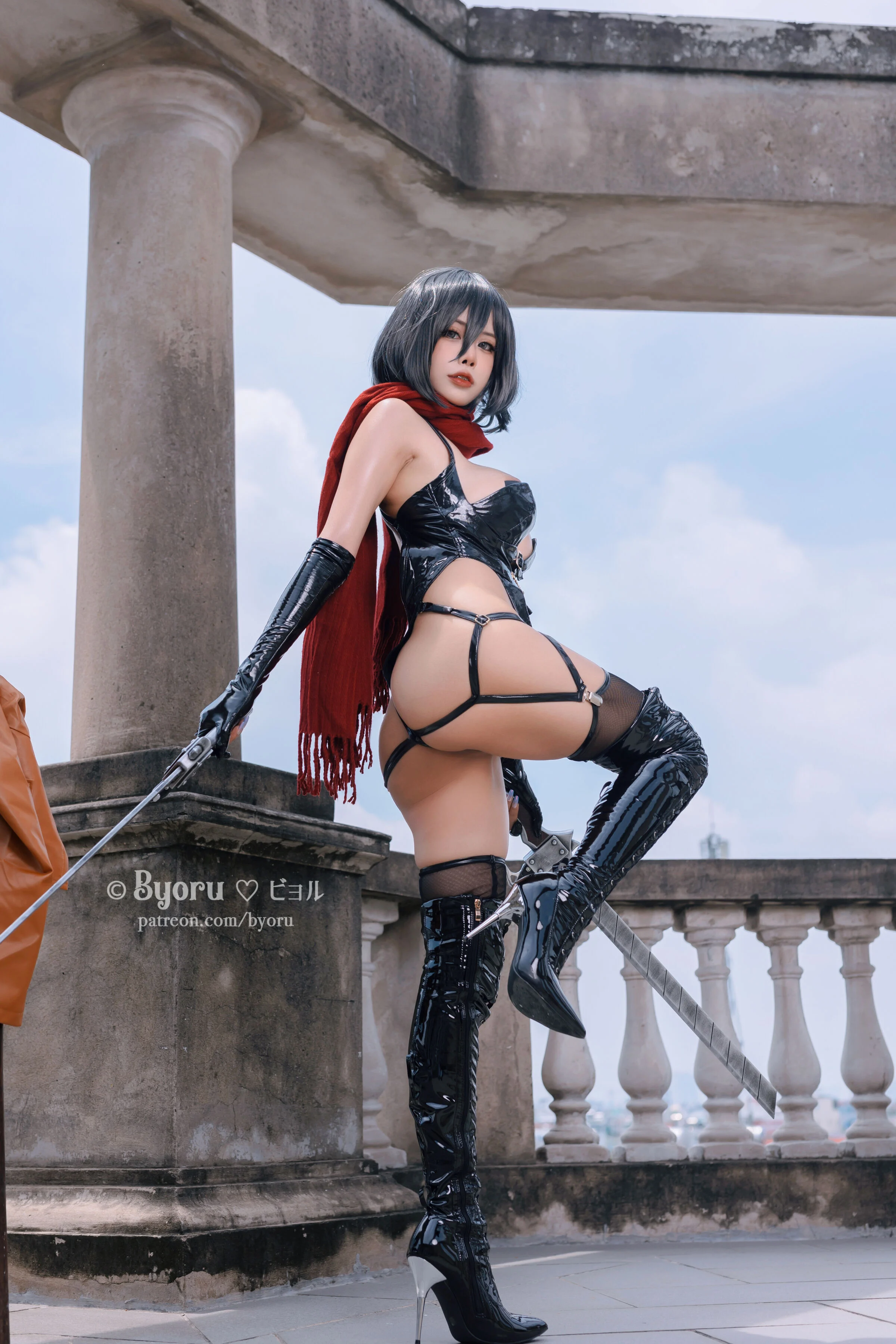 Đọc truyện hentai Tuyển tập Albums siêu phẩm Cosplay - Chap 452 - Byoru - Mikasa