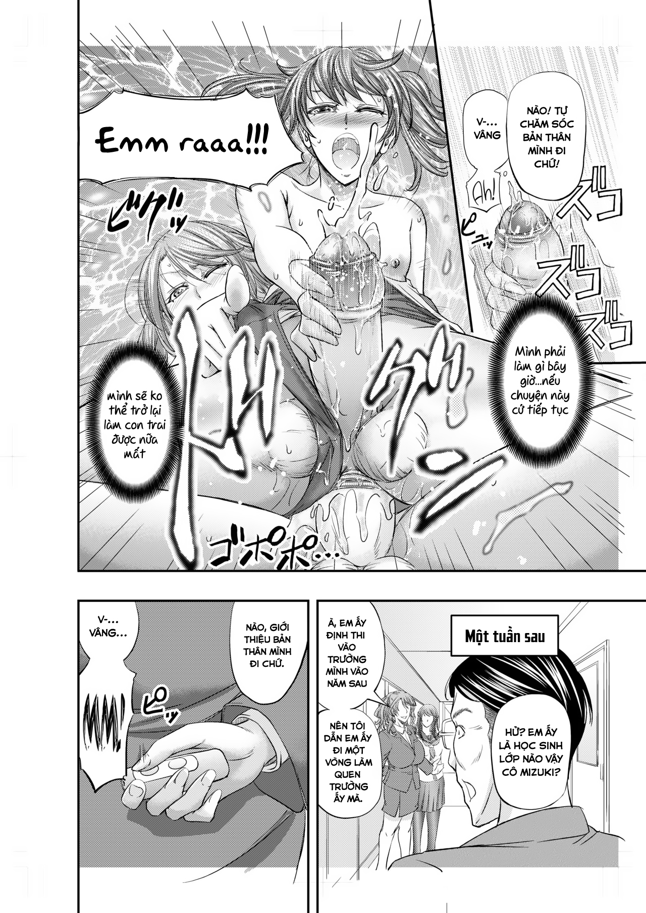 Đọc truyện hentai Hướng dẫn nữ tính hóa sau giờ học! - Oneshot