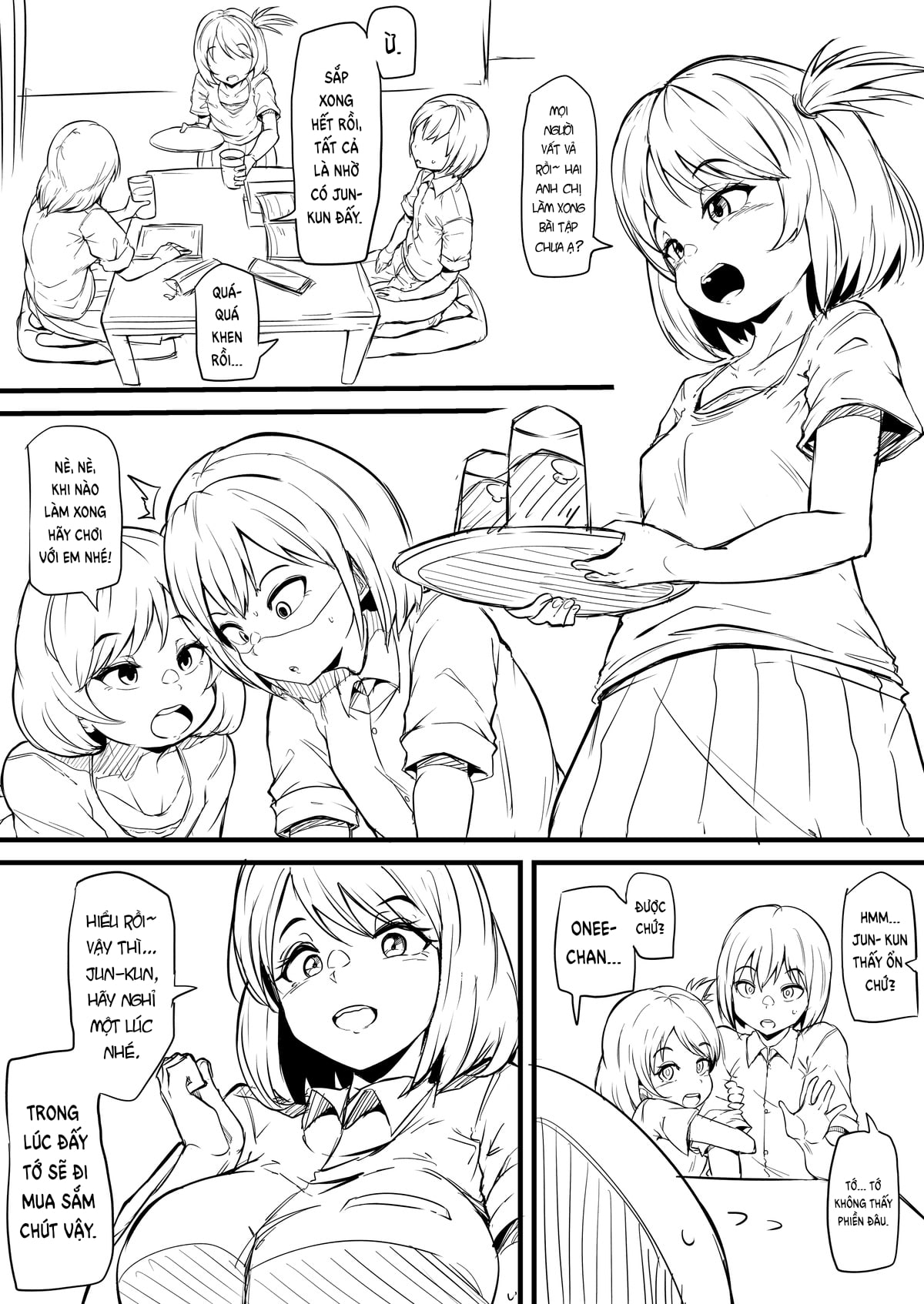 Đọc truyện hentai Cậu bé được em gái của bạn huấn luyện - Oneshot