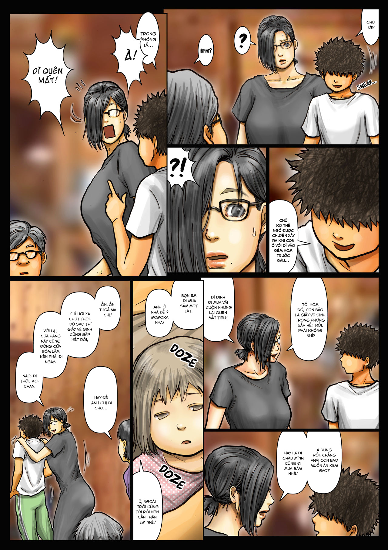 Đọc truyện hentai Dì tôi ♡ - Chap 3