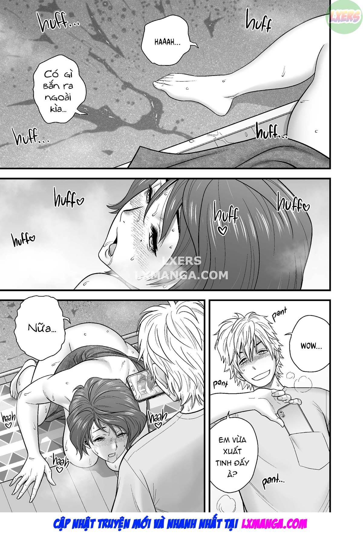 Đọc truyện hentai Vì mẹ tôi trở thành người yêu của bạn tôi - Chap 2