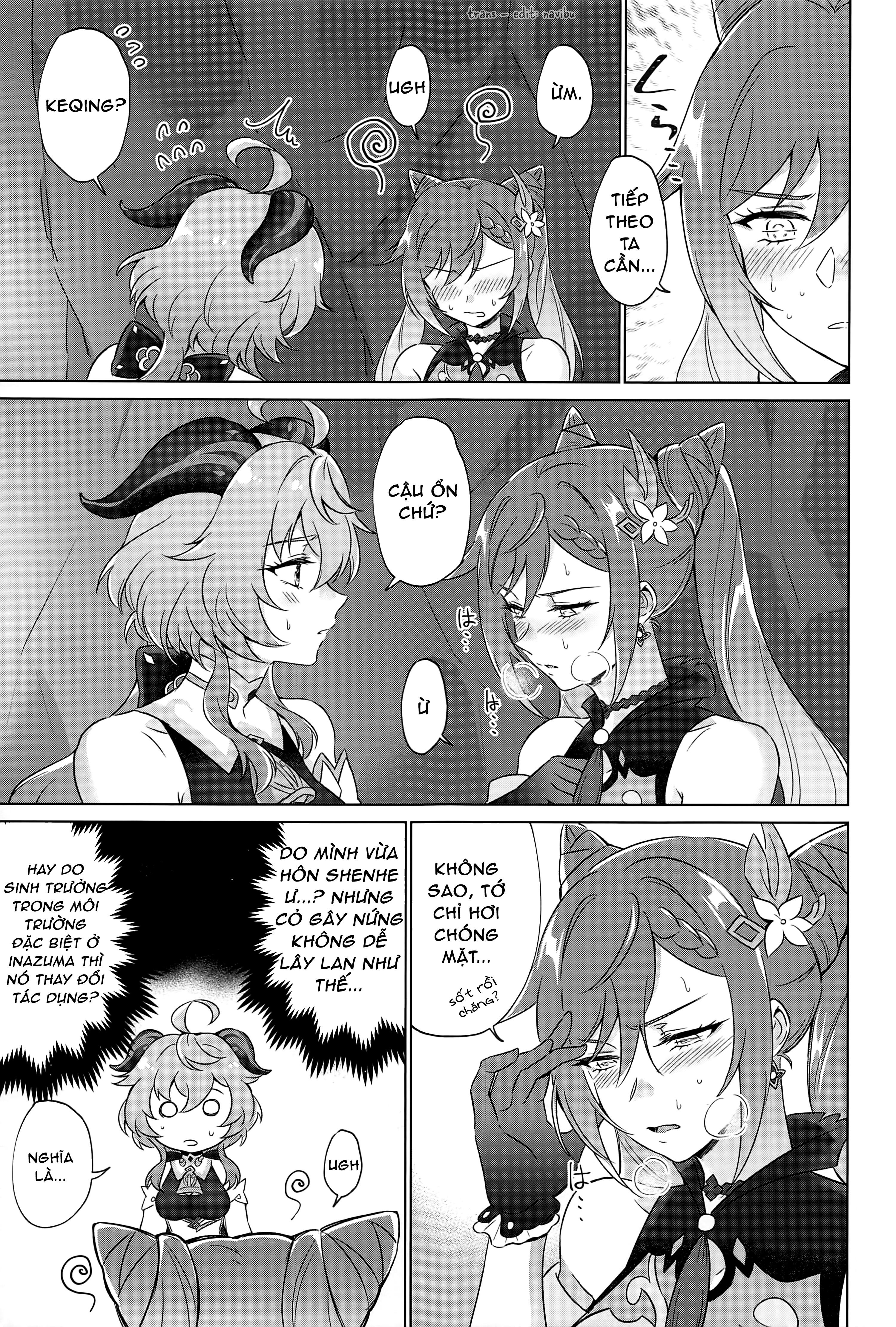 Đọc truyện hentai Nghiệm pháp tình dục kiểu Liyue - Chap 2