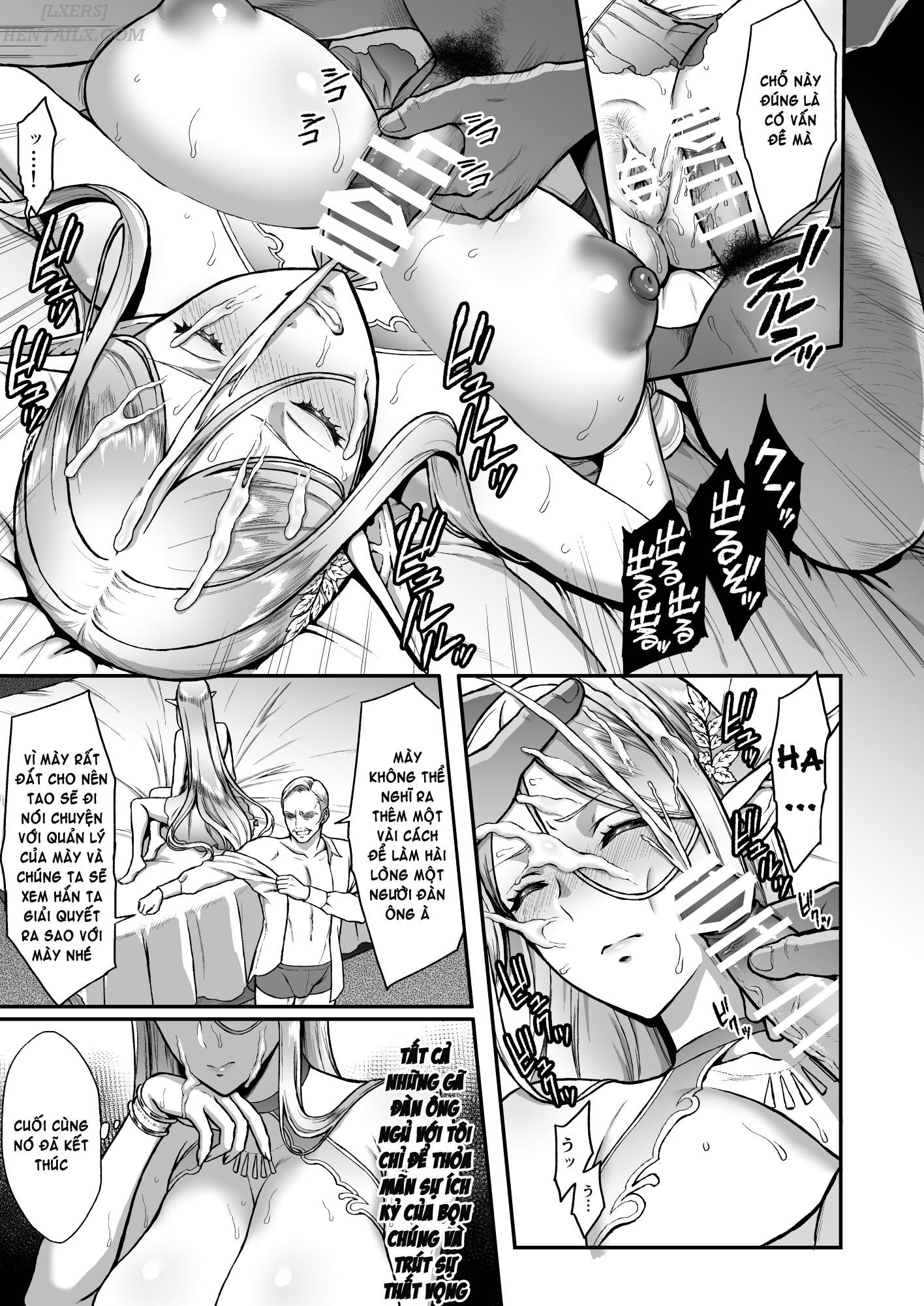 Đọc truyện hentai Tasogare No Shou Elf - Chap 3