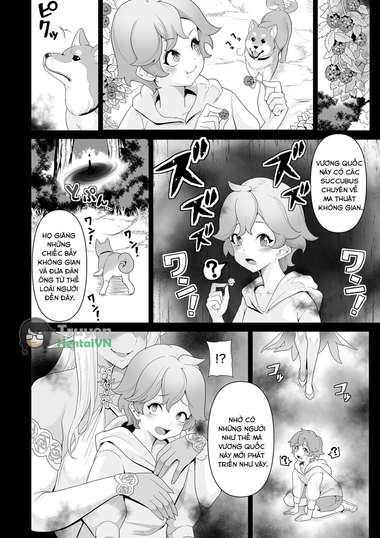 Đọc truyện hentai Vương quốc Succubus thèm bú - Chap 4