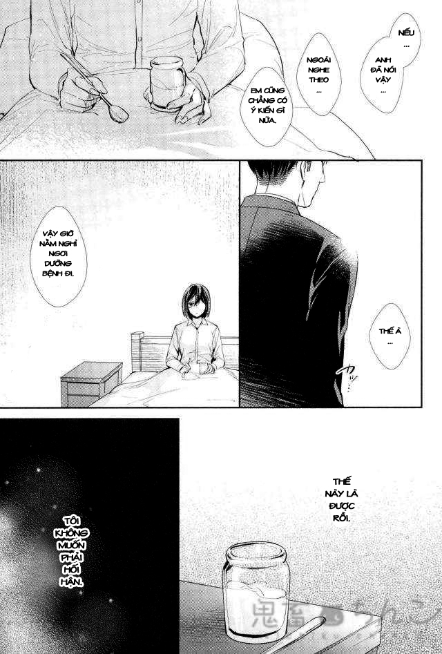 Đọc truyện hentai Ánh sáng phía bên kia (Shingeki no Kyojin) - Oneshot