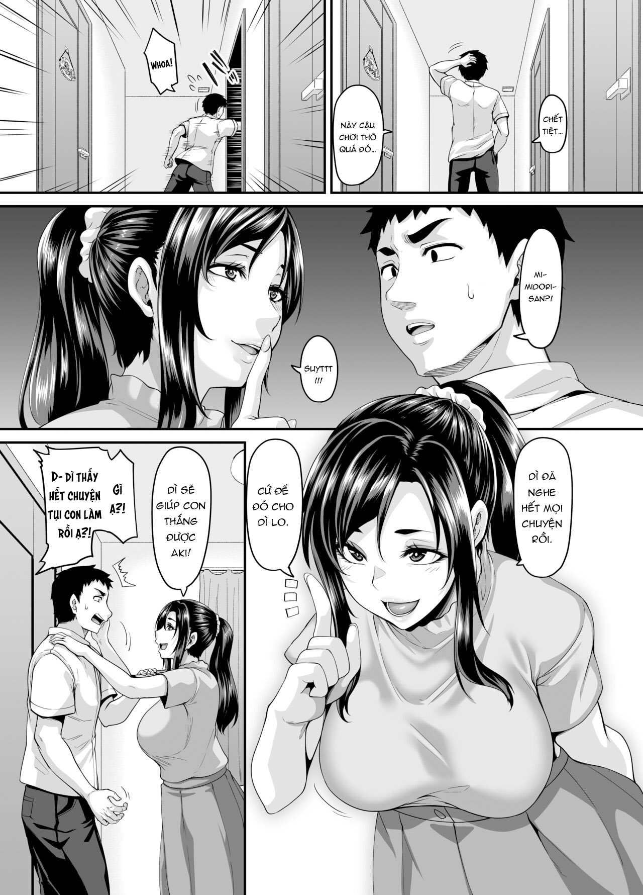 Đọc truyện hentai Sự giúp đỡ đến từ người mẹ dâm dục!!! - Oneshot_Part_1