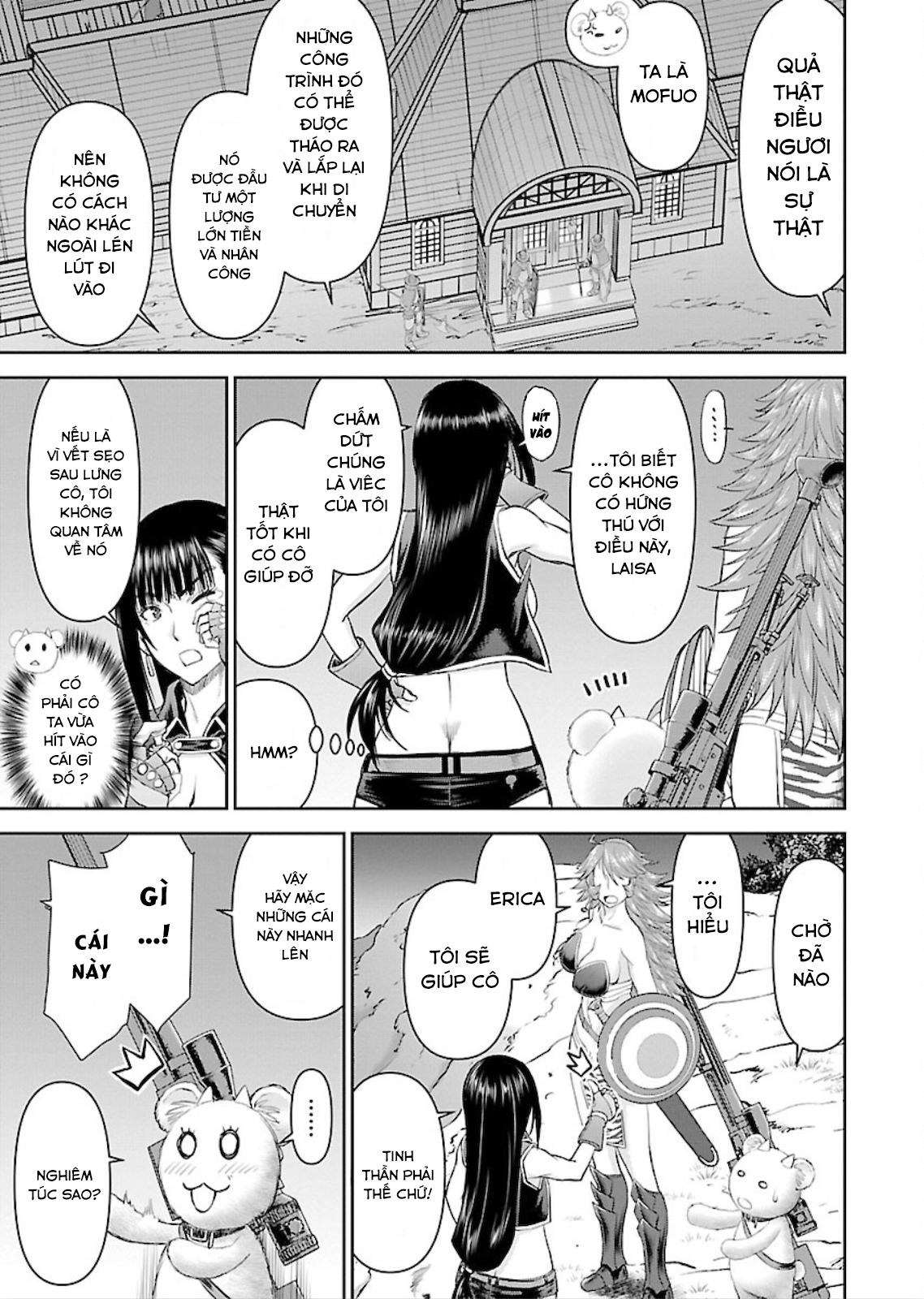 Đọc truyện hentai Xạ thủ mềm mại của Nữ chiến binh - Chap 3