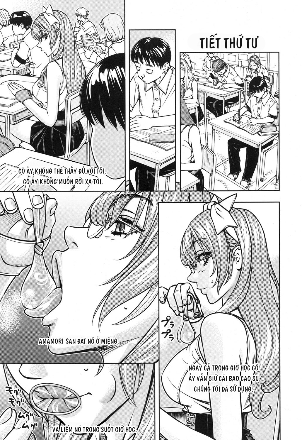 Đọc truyện hentai Amamori Note - Chap 2
