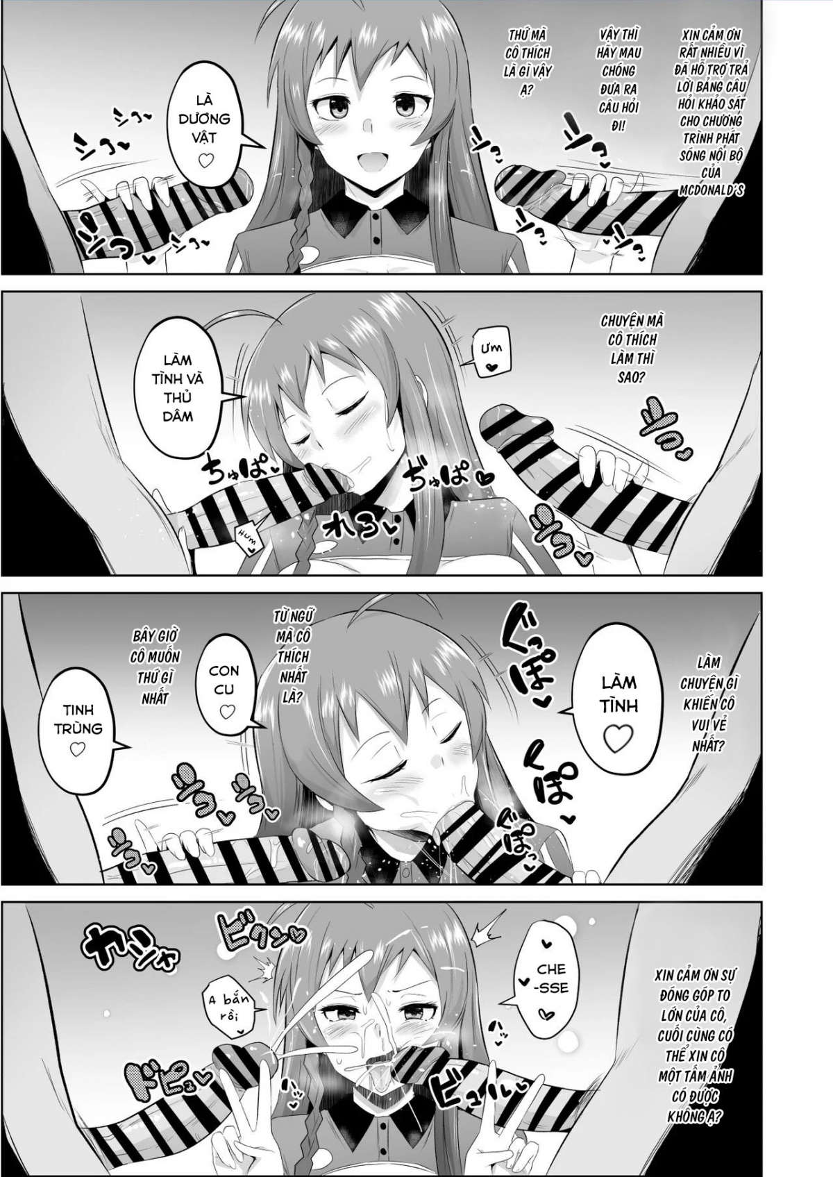 Đọc truyện hentai Làm tình với 3 em nữ sinh - Chap 2