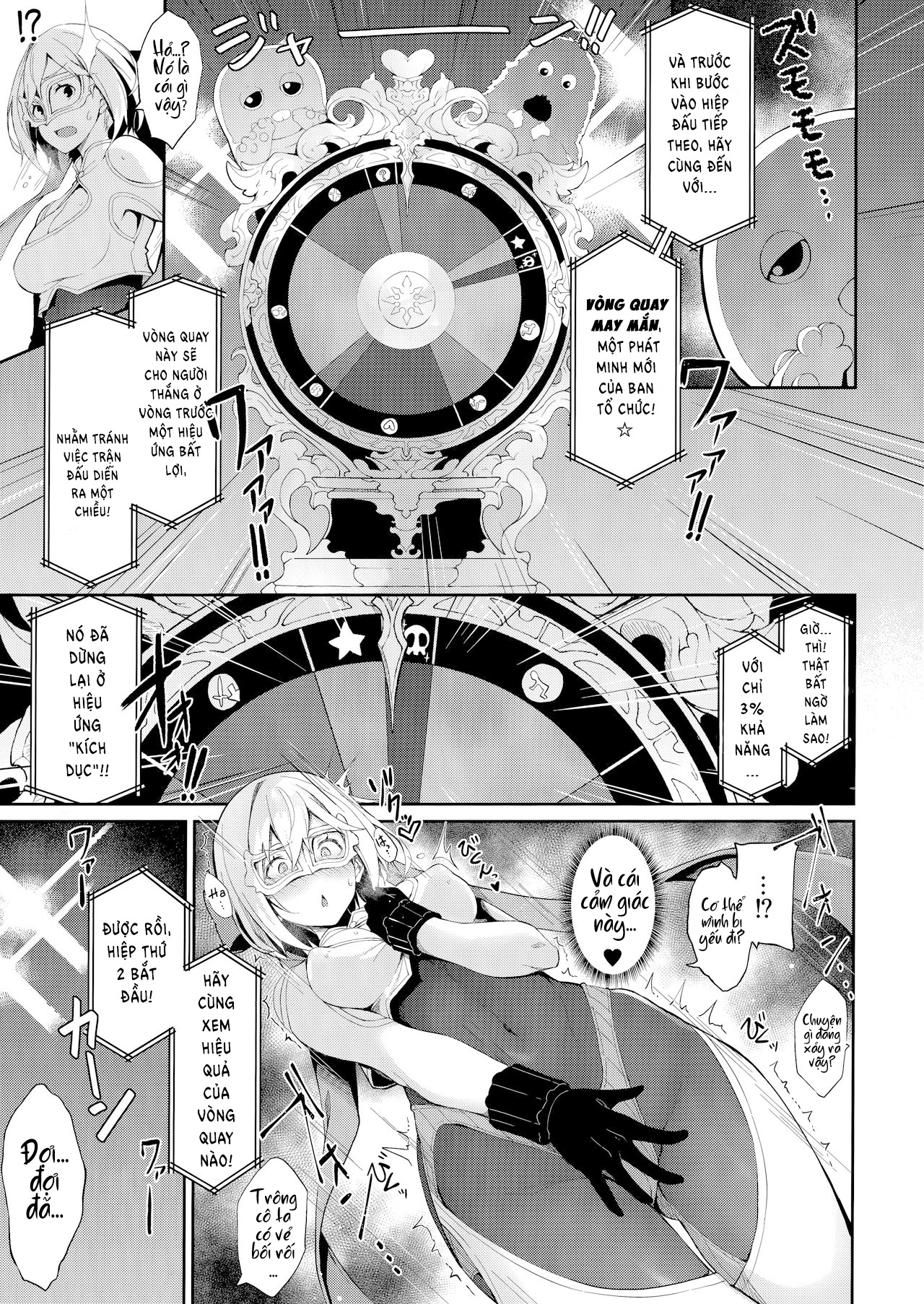 Đọc truyện hentai Djeeta vì quá bá đạo trong giải đấu vật nữ - Oneshot