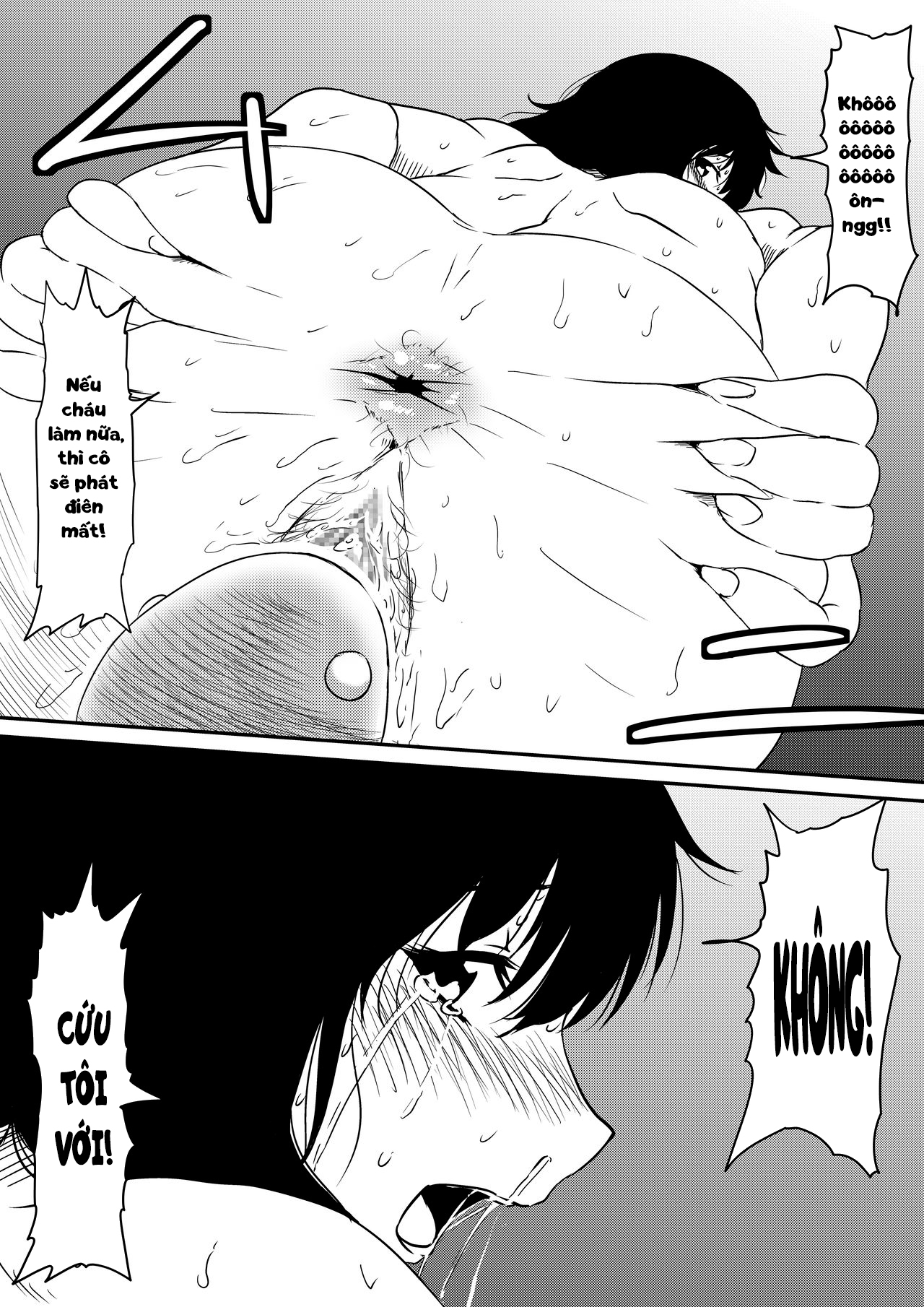 Đọc truyện hentai Thiếu niên và con cặc thần thánh mê hoặc chị em - Chap 2