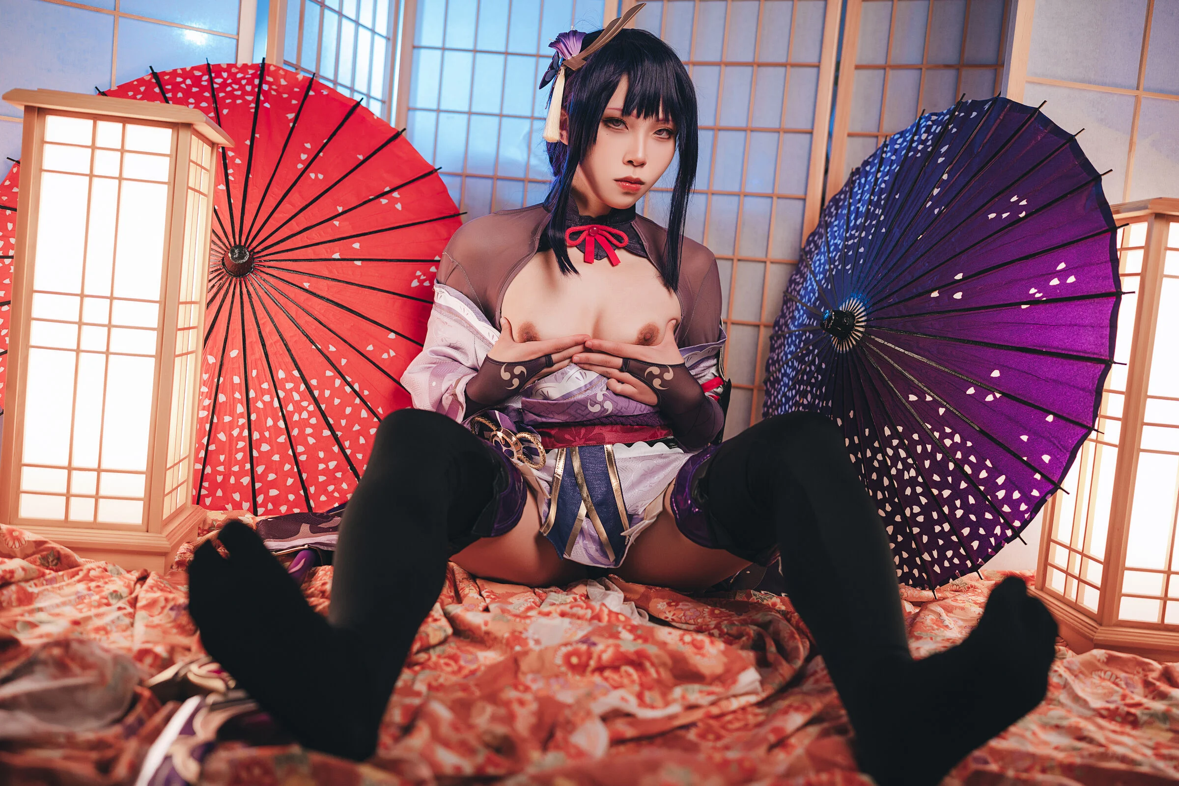 Đọc truyện hentai Tuyển tập Albums siêu phẩm Cosplay - Chap 60 - Tokar - Raiden Shogun