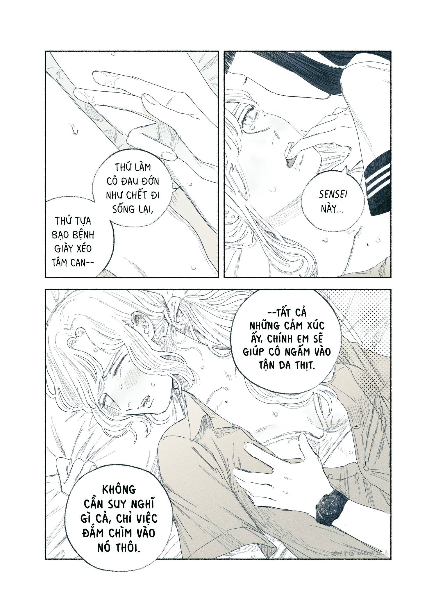 Đọc truyện hentai Chuyện về nữ giáo viên bị học sinh yandere nhấn chìm trong dục vọng - Tôi bị dằm trong tim