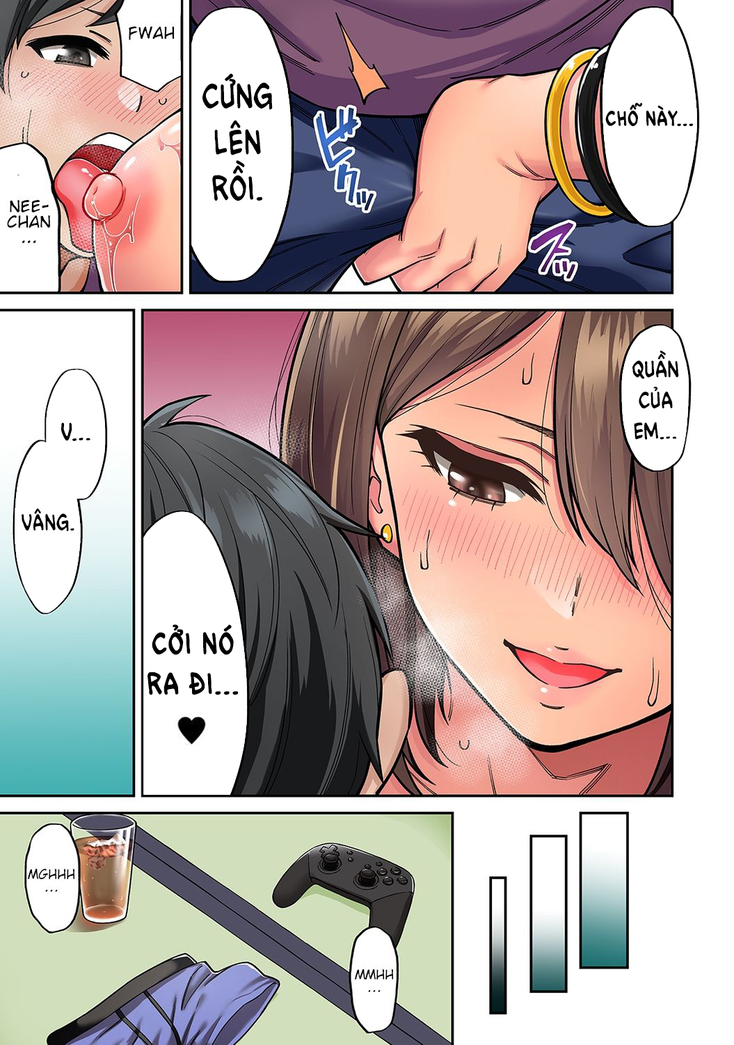 Đọc truyện hentai Bà chị tôi mến đã trở về trong bộ dạng gái lai tây - Chap 2