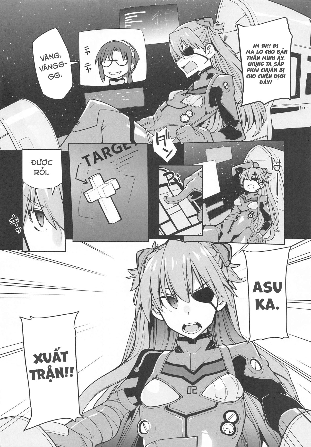 Đọc truyện hentai NIGHTMARE SPELL (Neon Genesis Evangelion) - 1 bắn