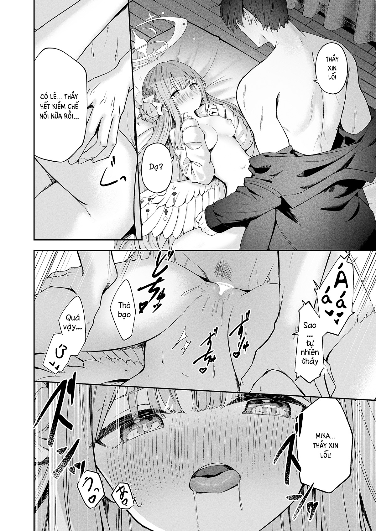 Đọc truyện hentai Daydream Kara Samete (Blue Archive) - Thức tỉnh khỏi mộng tưởng