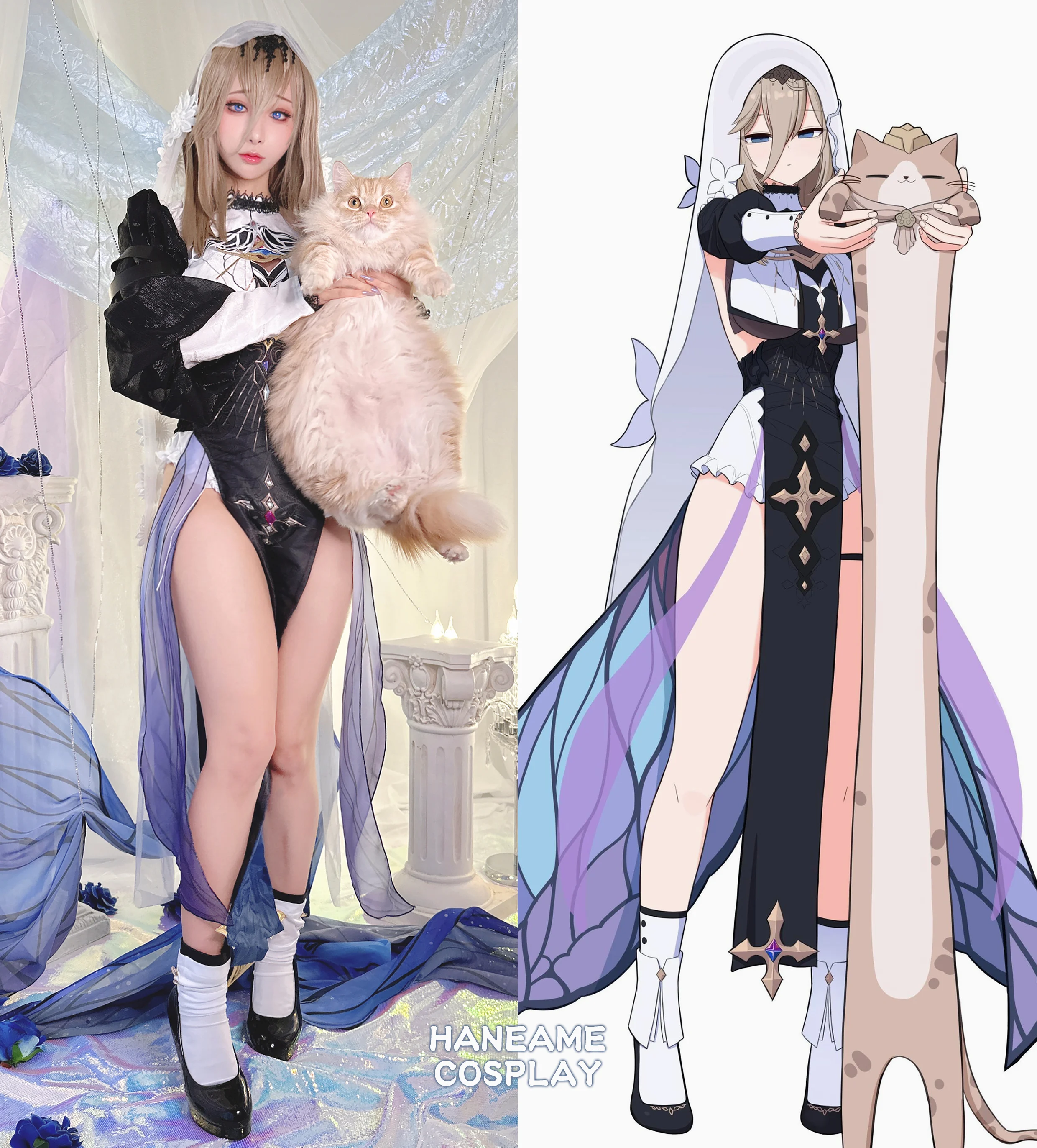 Đọc truyện hentai Tuyển tập Albums siêu phẩm Cosplay - Chap 554 - HaneAme - Aponia (Honkai Impact 3)