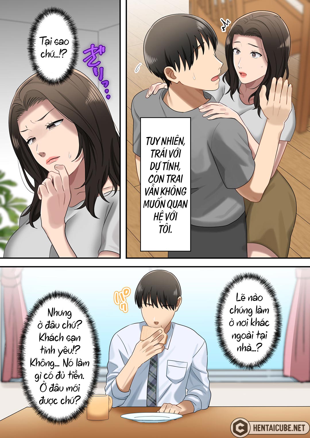 Đọc truyện hentai Mẹ muốn độc chiếm con trai - Chap 3 - [END]