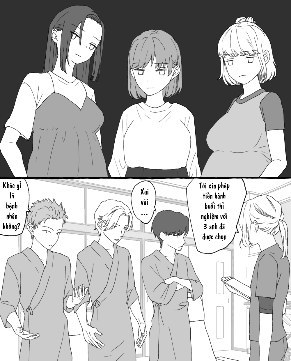 Đọc truyện hentai Trải nghiệm con trai sinh đẻ - Oneshot