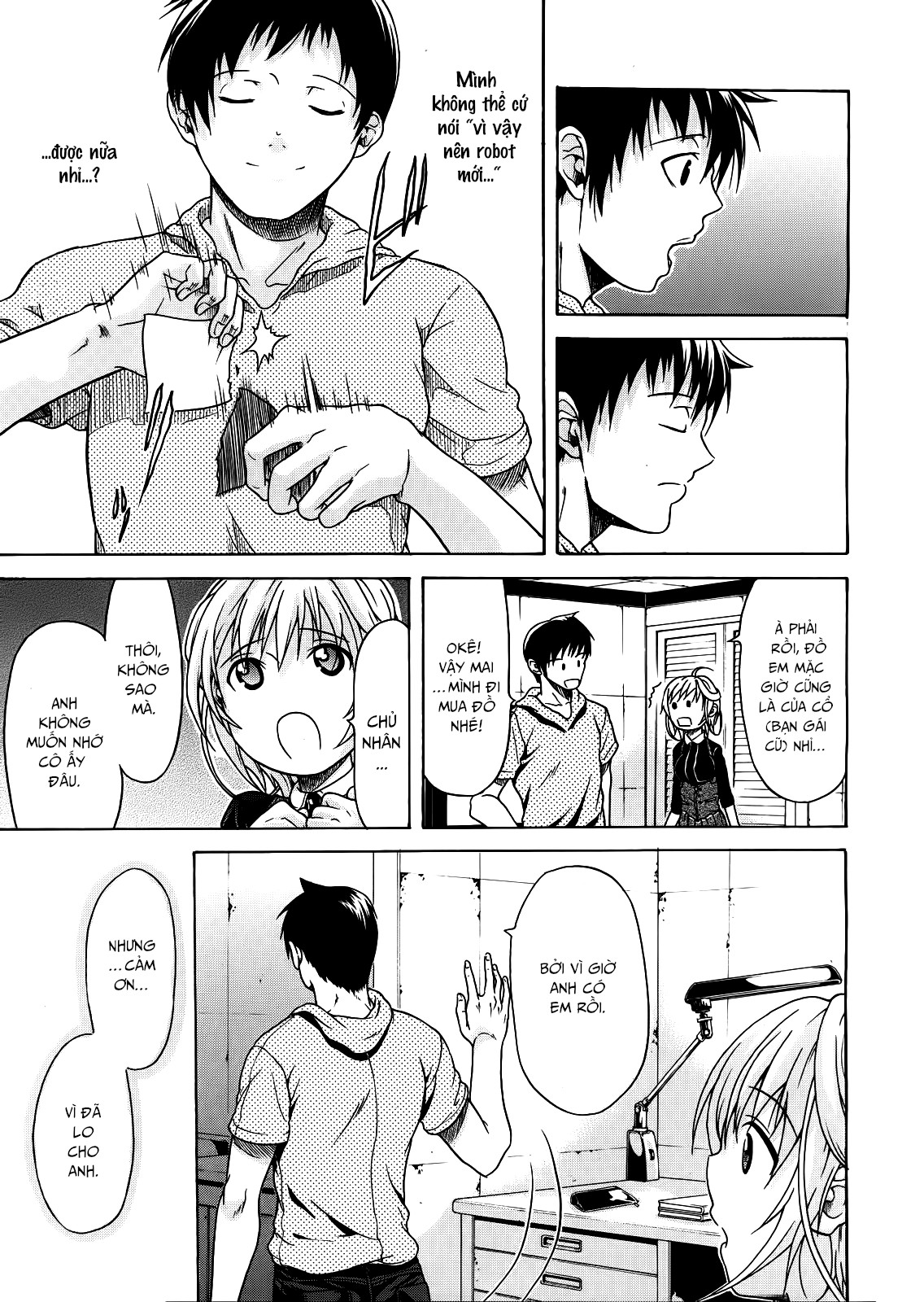 Đọc truyện hentai Niềm Tin Người Máy - Chap 3