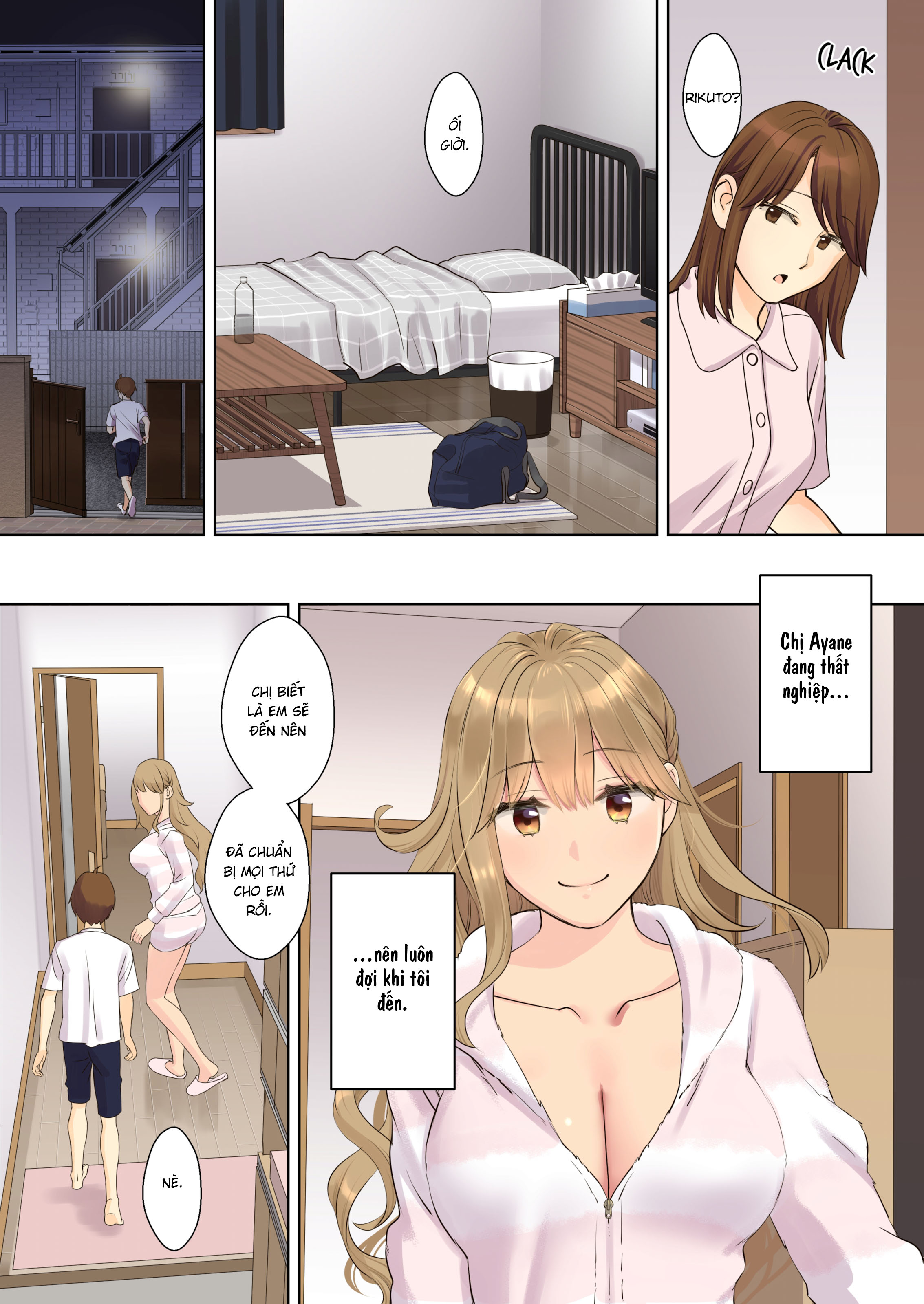 Đọc truyện hentai Sống cùng bà chị neet - Chap 3