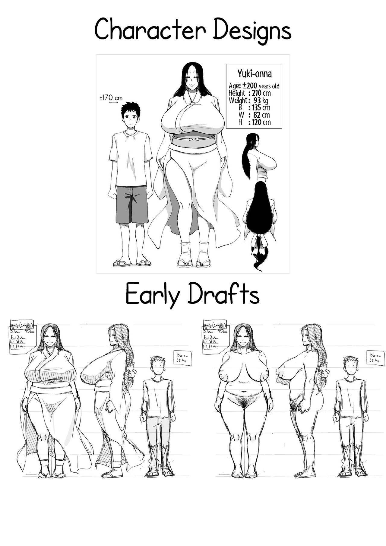 Đọc truyện hentai Zetsumetsu Sunzen Yukionna - Oneshot