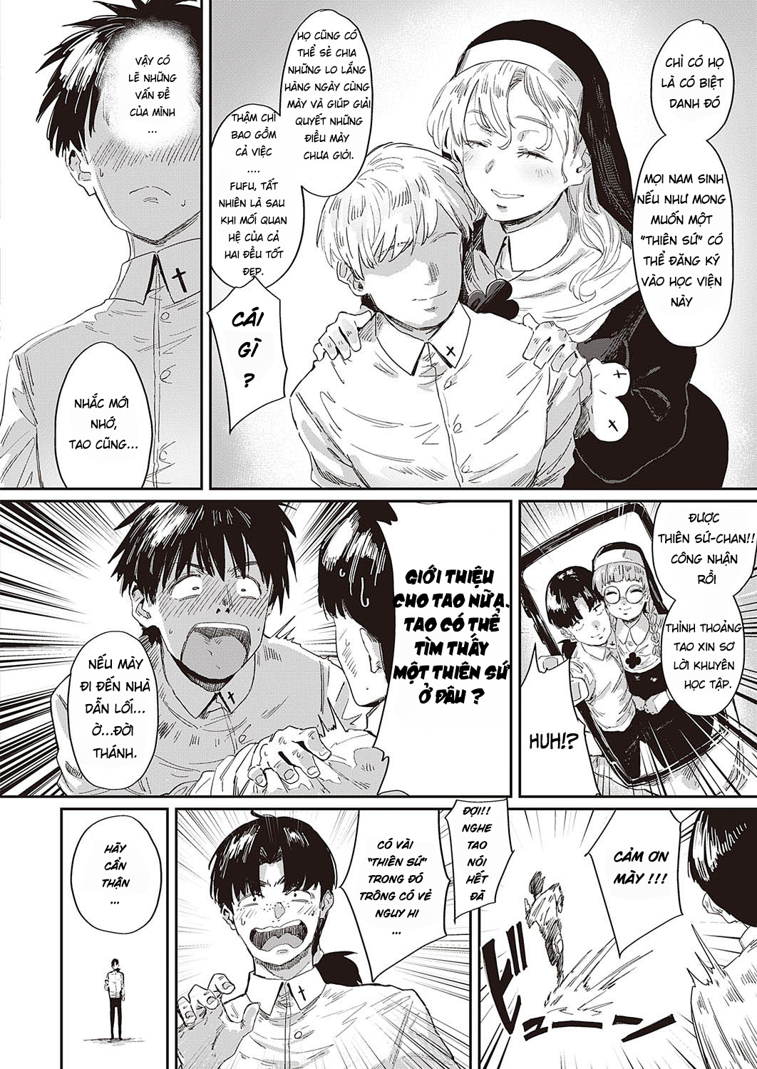 Đọc truyện hentai Thiên Sứ Marie Của Nhà Dẫn Lối Đời Thánh - Oneshot