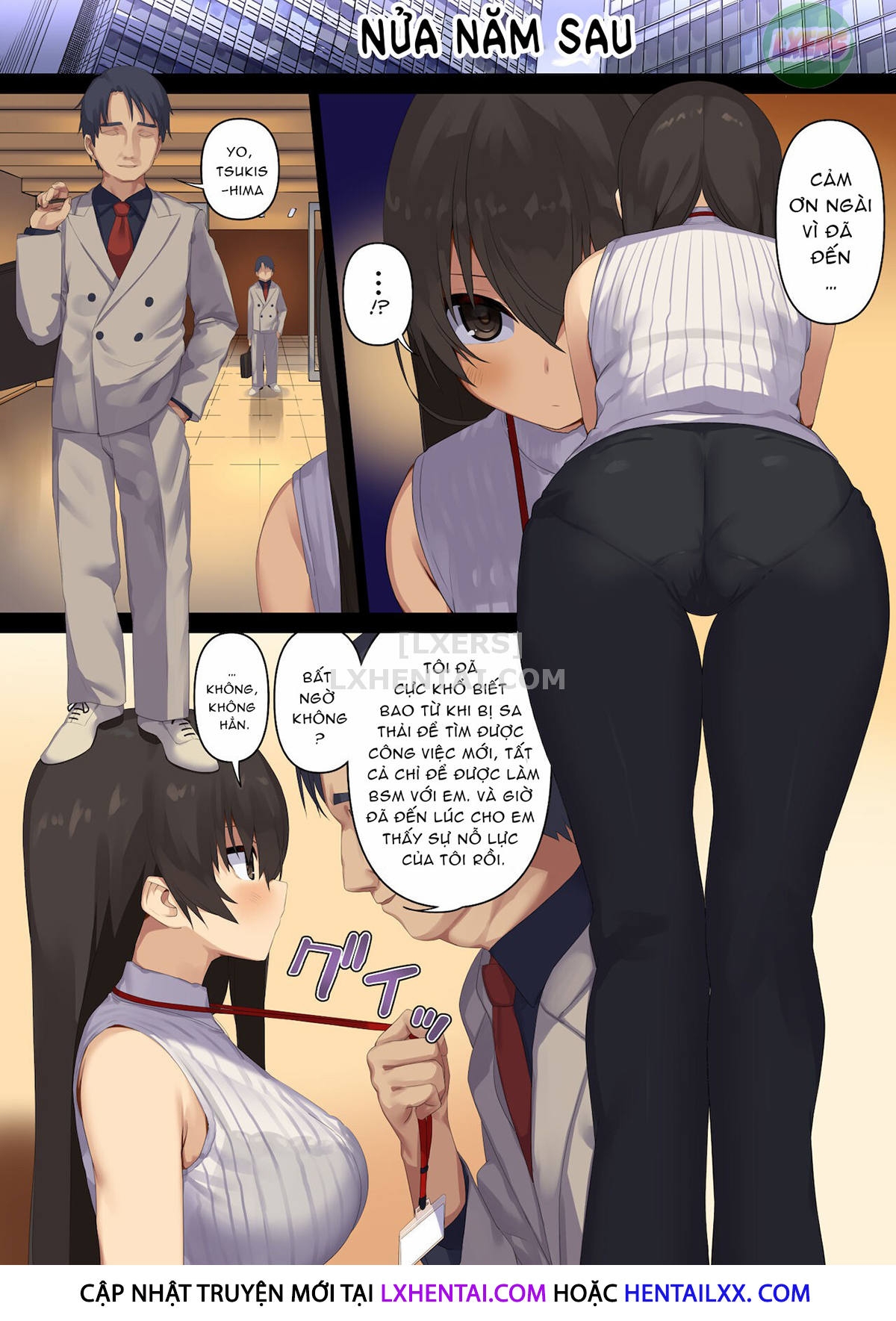 Đọc truyện hentai Business Sex Manner Fukushuu No Joushi Hen - Oneshot