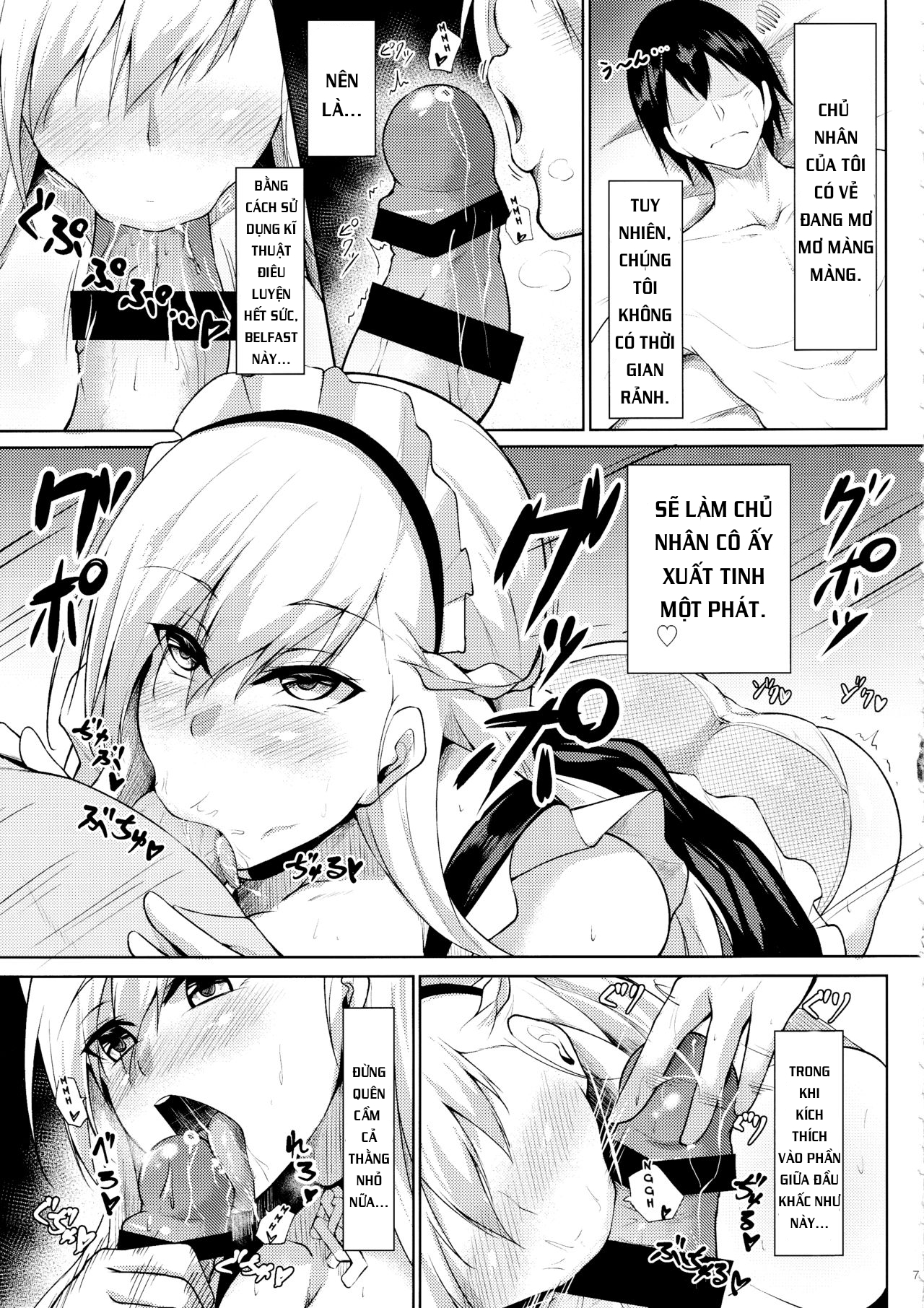 Đọc truyện hentai Belfast ni Amaetai!! (Azur Lane) - Oneshot