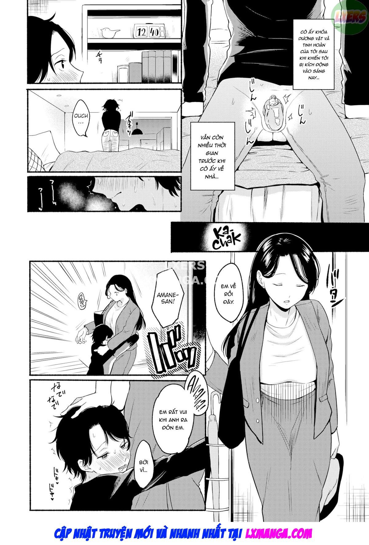 Đọc truyện hentai Cậu học trò và cô gia sư phòng bên - Oneshot