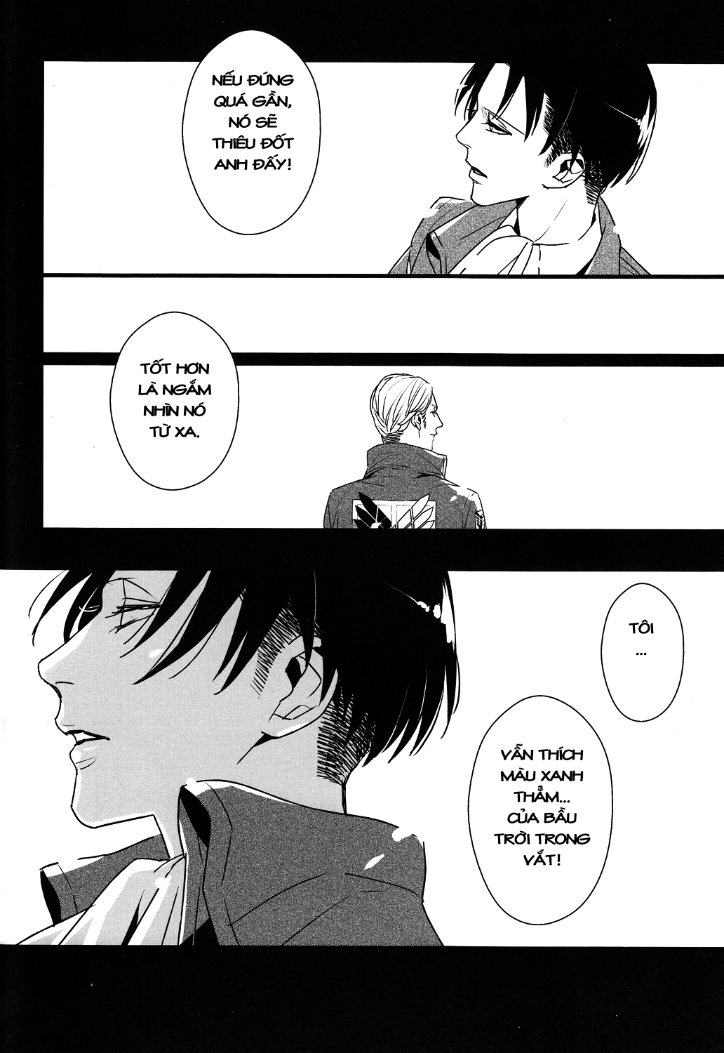 Đọc truyện hentai Icarus ga Nishi no Hate (Shingeki no Kyojin) - Oneshot