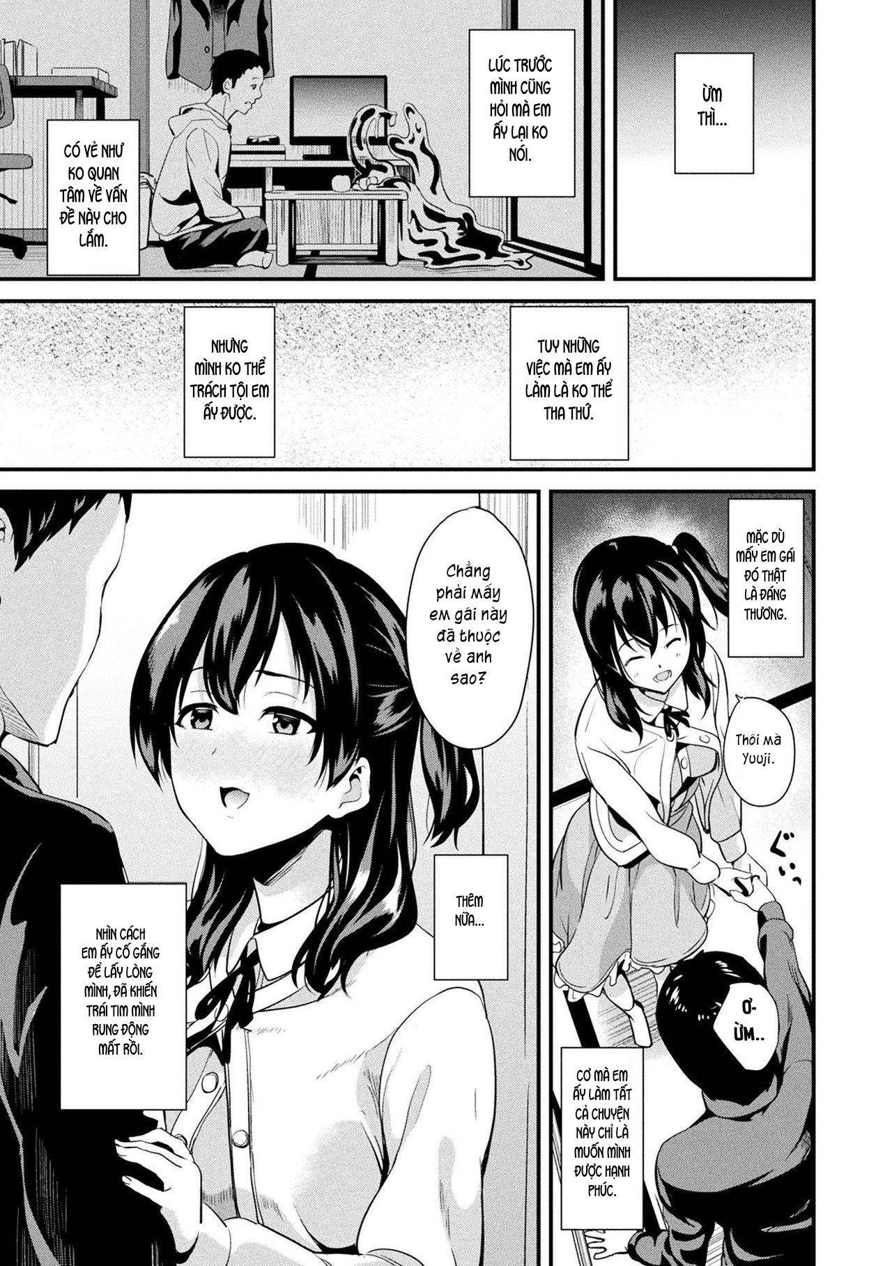 Đọc truyện hentai Sống cùng bé Slime. - Chap 5: Em yêu anh mà.
