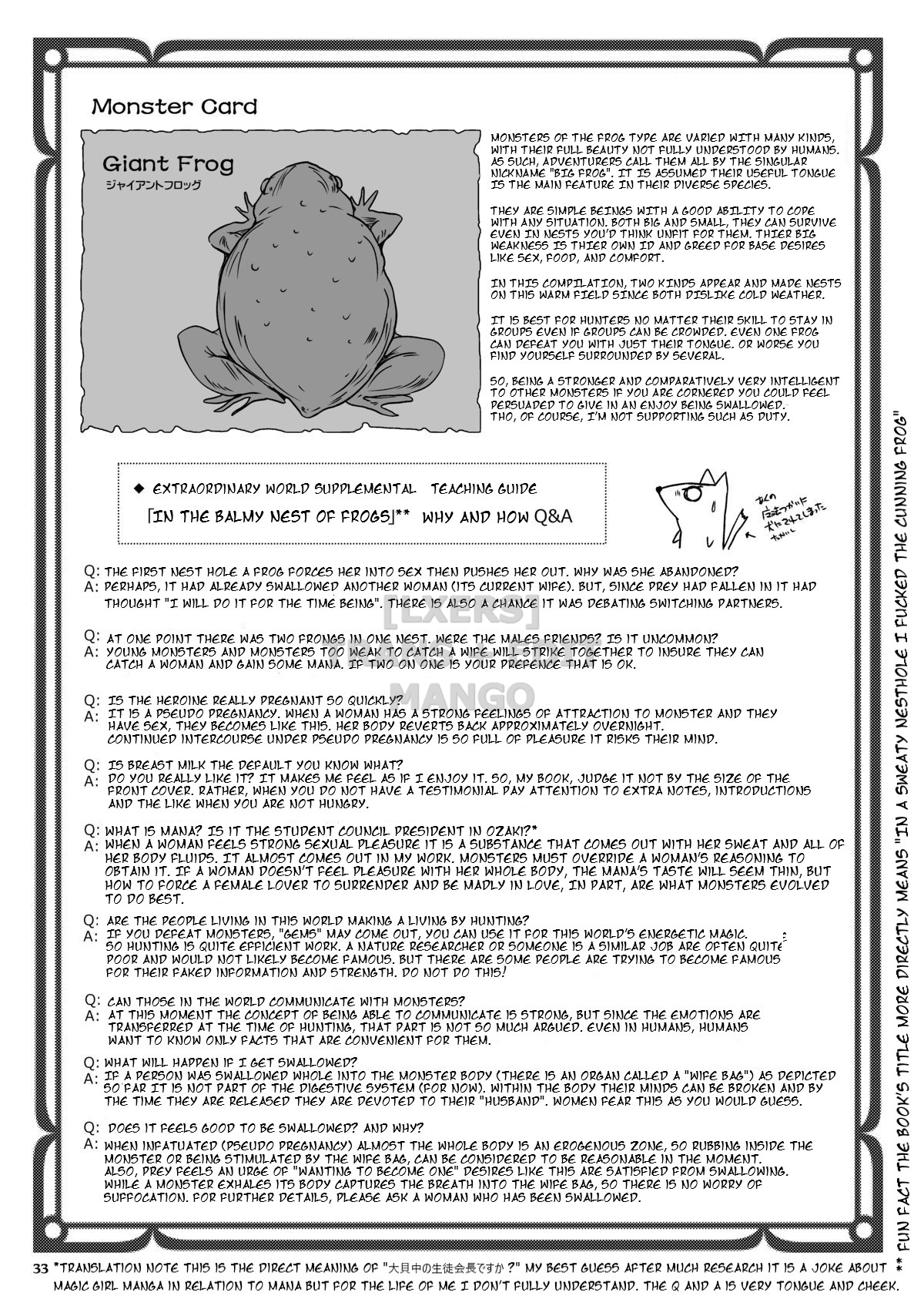 Đọc truyện hentai Atsui Suana De Ase-Ippai No Kaeru Kan - Oneshot