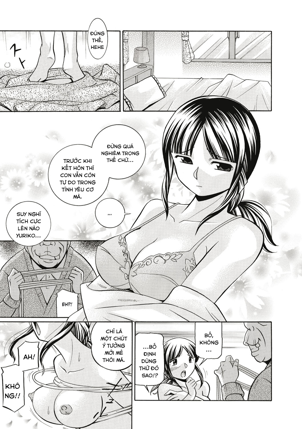 Đọc truyện hentai Yuriko and her Father-in-Law - Chap 2
