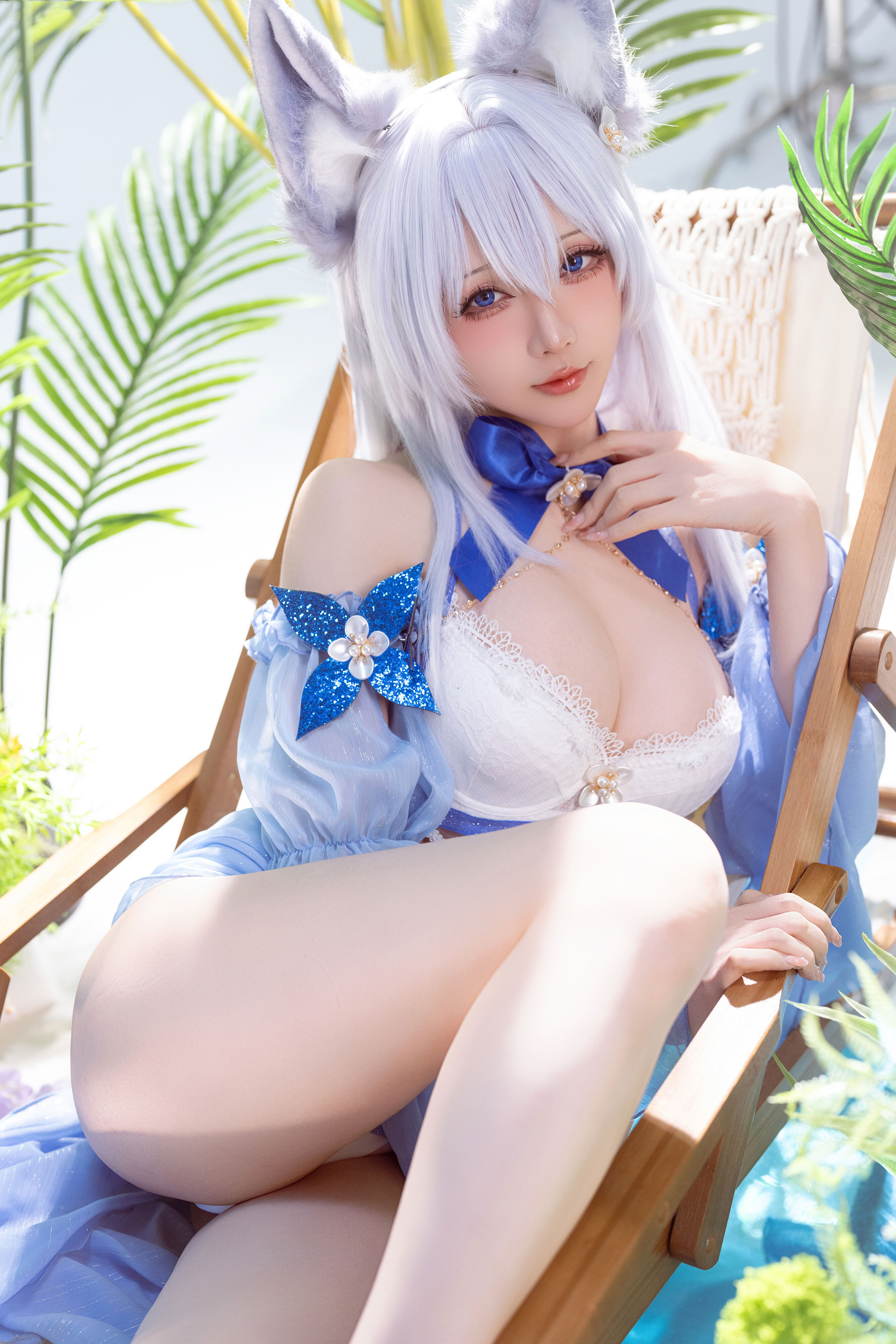 Đọc truyện hentai Tuyển tập Albums siêu phẩm Cosplay - Chap 1395 - Star's Lingering - Azur Lane Shinano Swimsuit