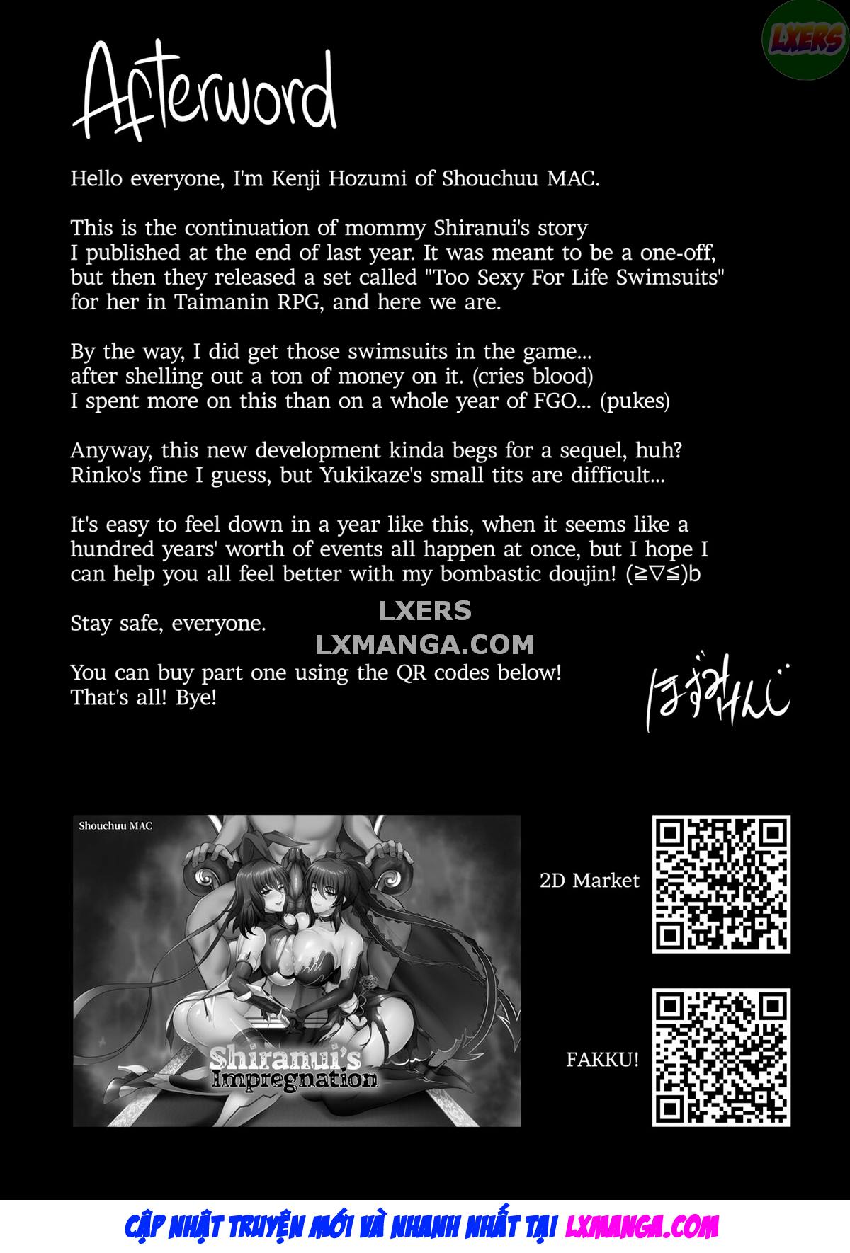 Đọc truyện hentai Shiranui Getting Knocked Up - Chap 2 - [END]