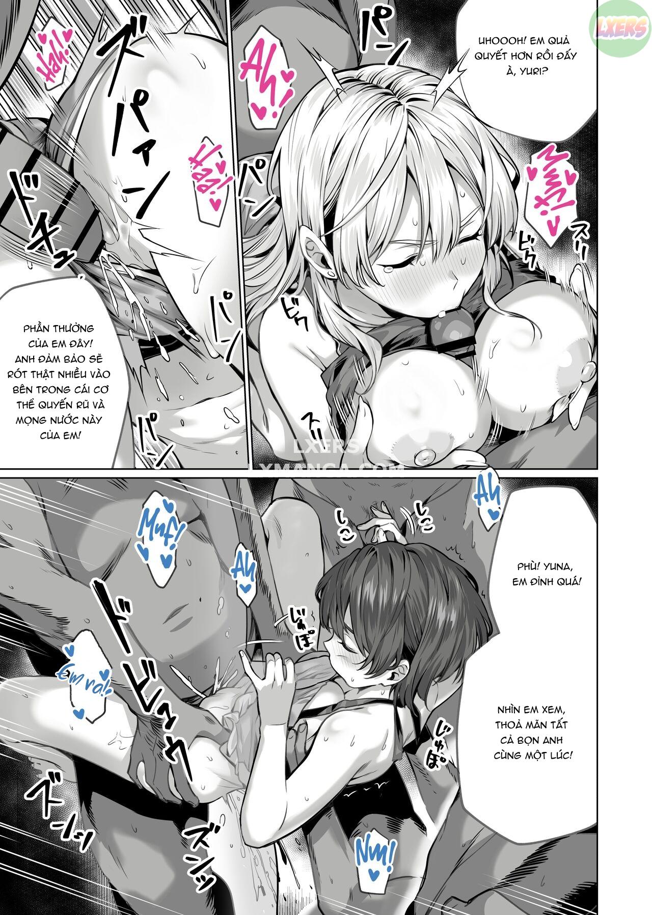 Đọc truyện hentai Hypnosis Delivery Record ~A Pair of Sisters Becoming Mommies - Chap 2 - [END]