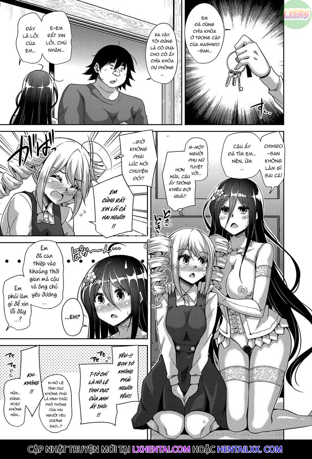 Đọc truyện hentai A Bitch Rose Shrouded In Books - Chap 4