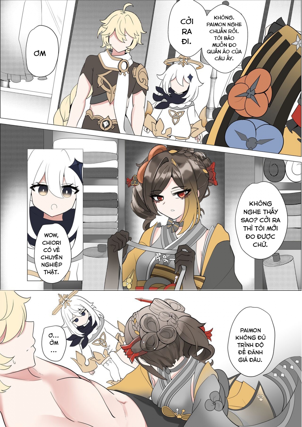 Đọc truyện hentai Kiểm soát (Genshin Impact) - Oneshot