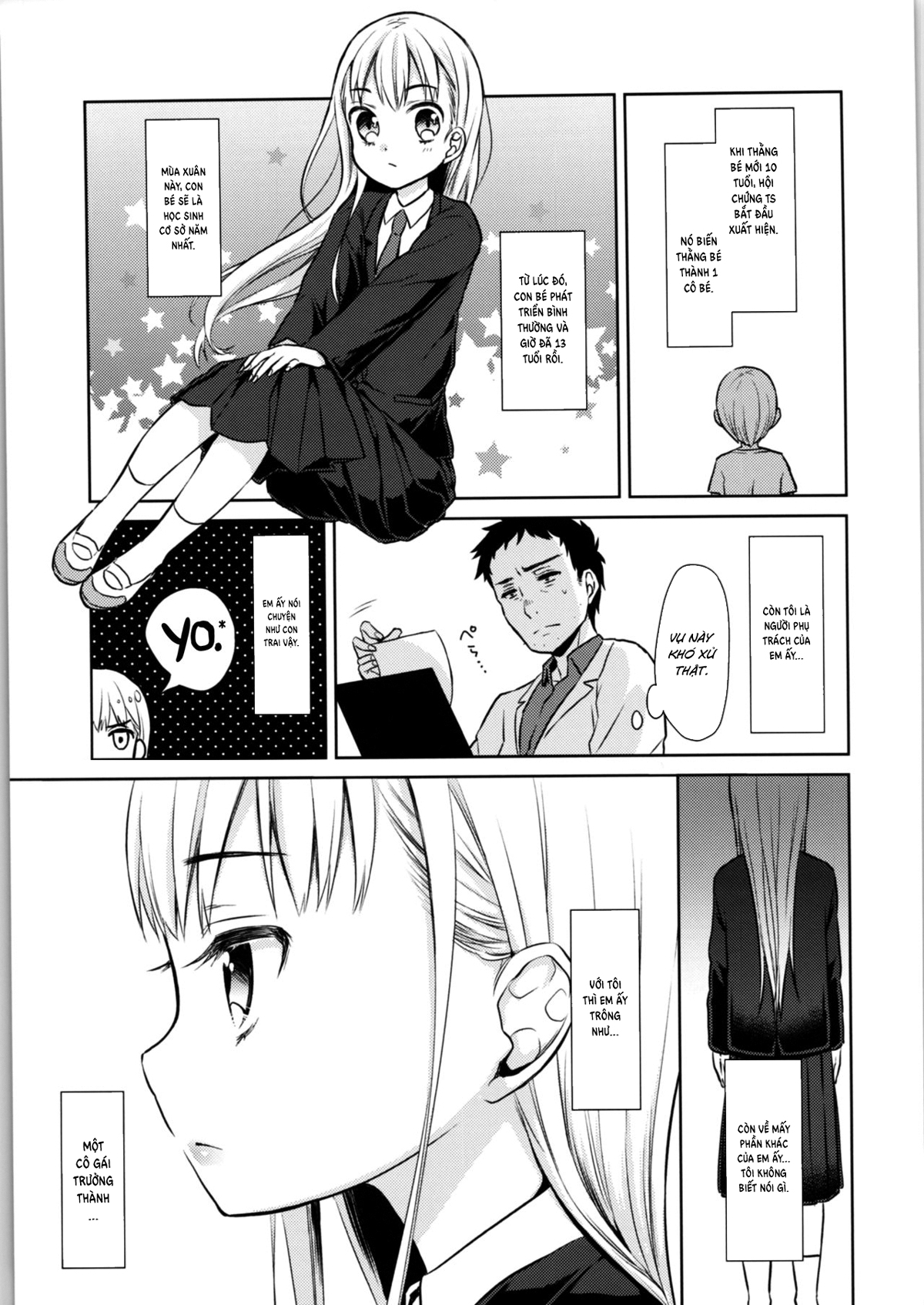 Đọc truyện hentai Hội chứng TS Haruki-kun - Chap 1: Giáo dục giới tính