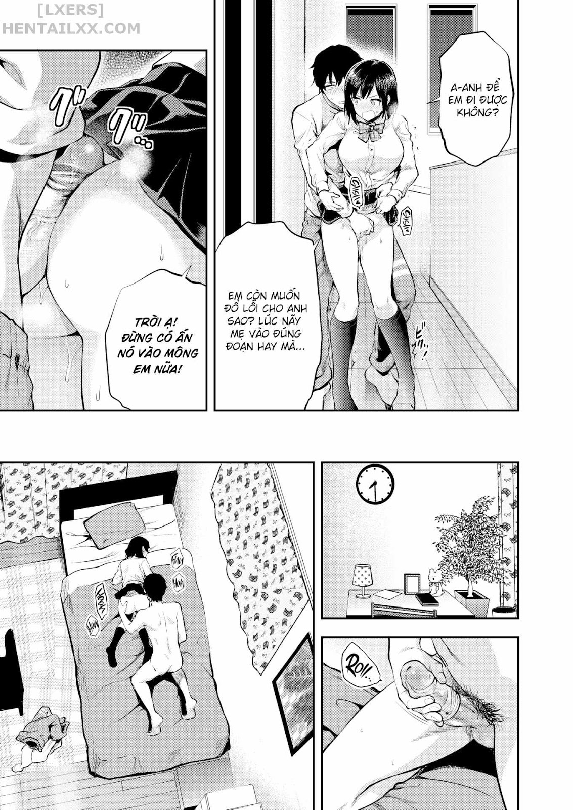 Đọc truyện hentai Một ngày của Eri và anh trai - Oneshot