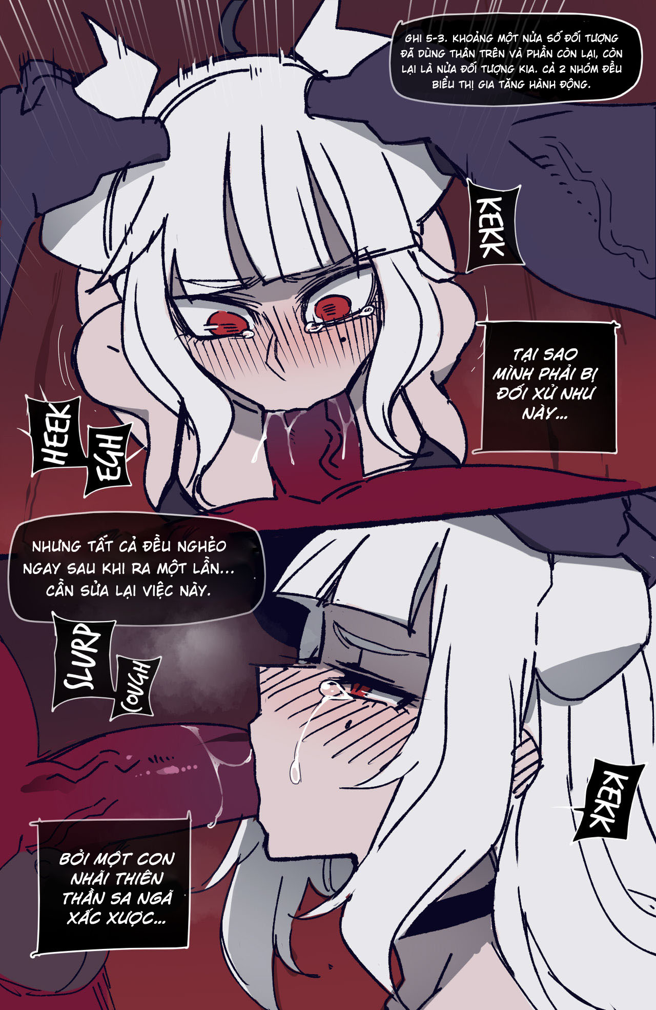 Đọc truyện hentai Cuộc thí nghiệm của em thiên thần sa ngã - Oneshot full màu