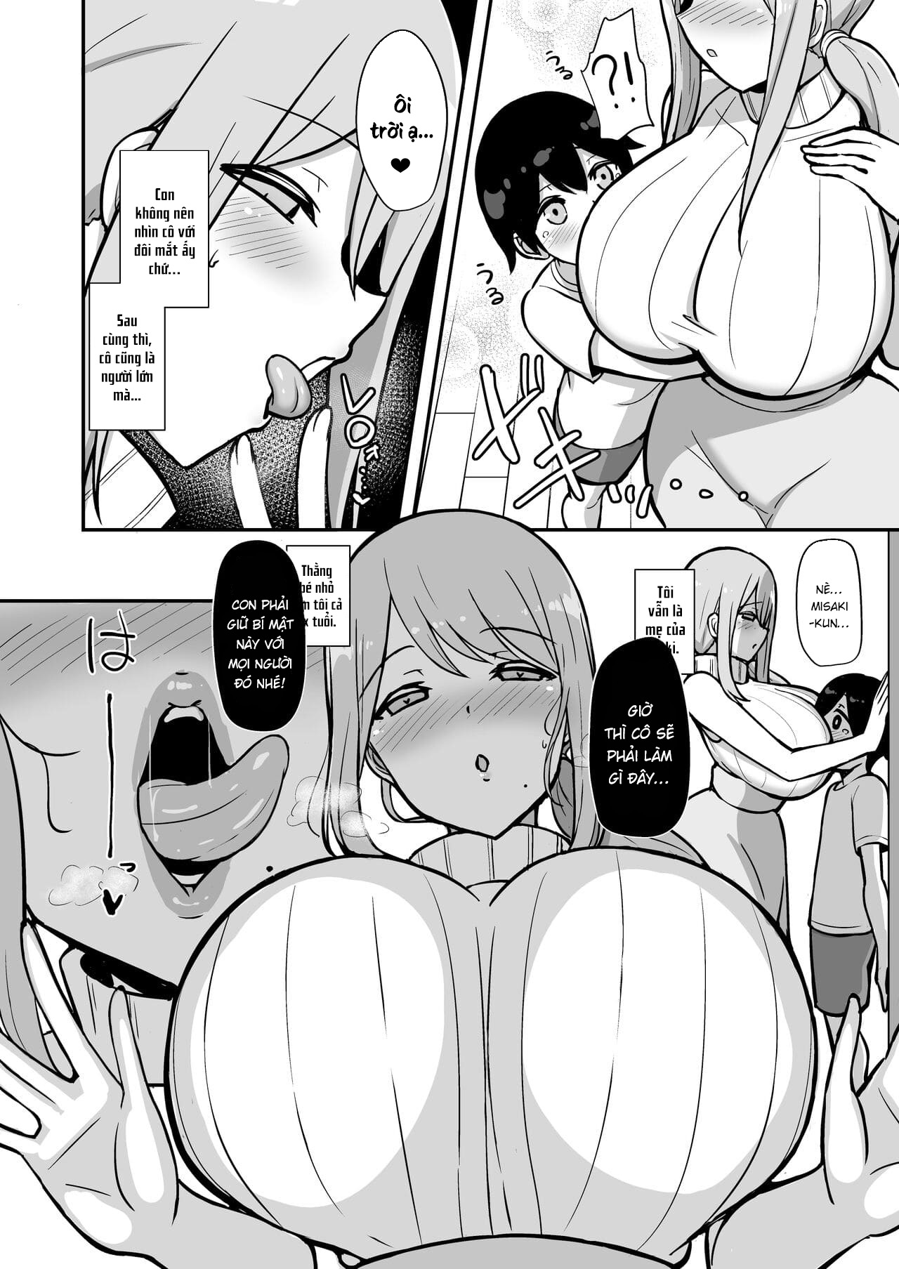 Đọc truyện hentai Ara-ara Mama to Seikou - Oneshot