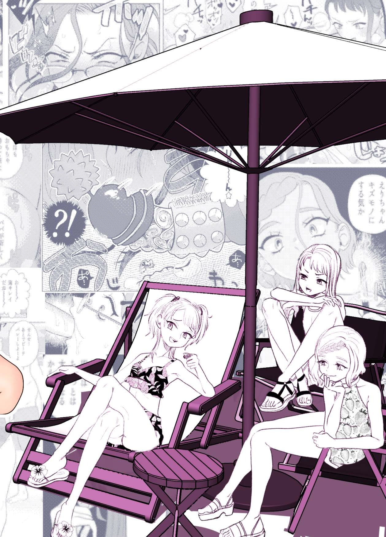 Đọc truyện hentai Do-M Kyoushi to Oni Loli ~ Natsuyasumi Hen - Chap 2