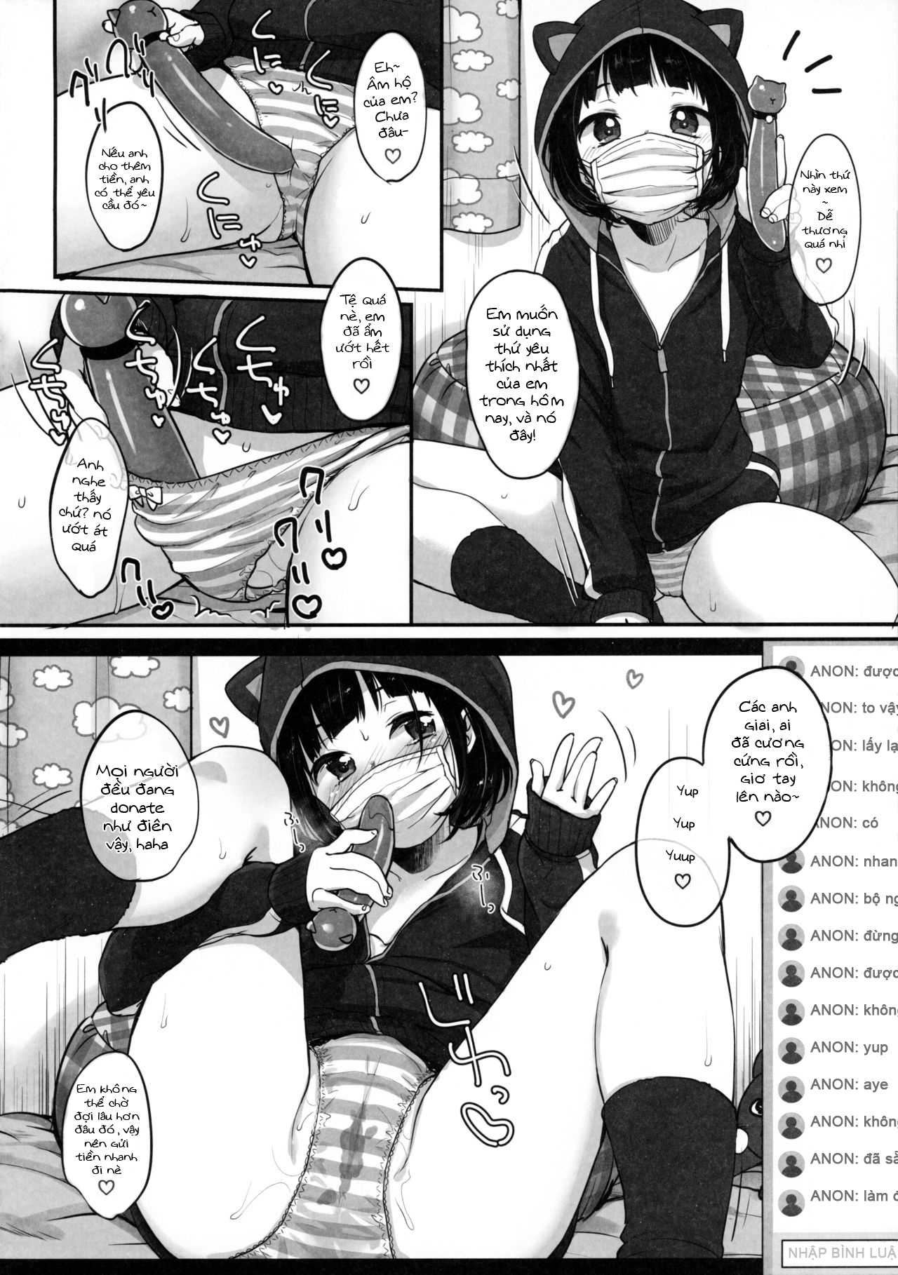 Đọc truyện hentai Wednesday's Erotic Stream - Oneshot