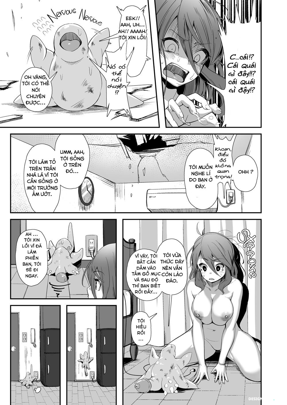 Đọc truyện hentai Sinh vật kỳ lạ và tôi - Oneshot