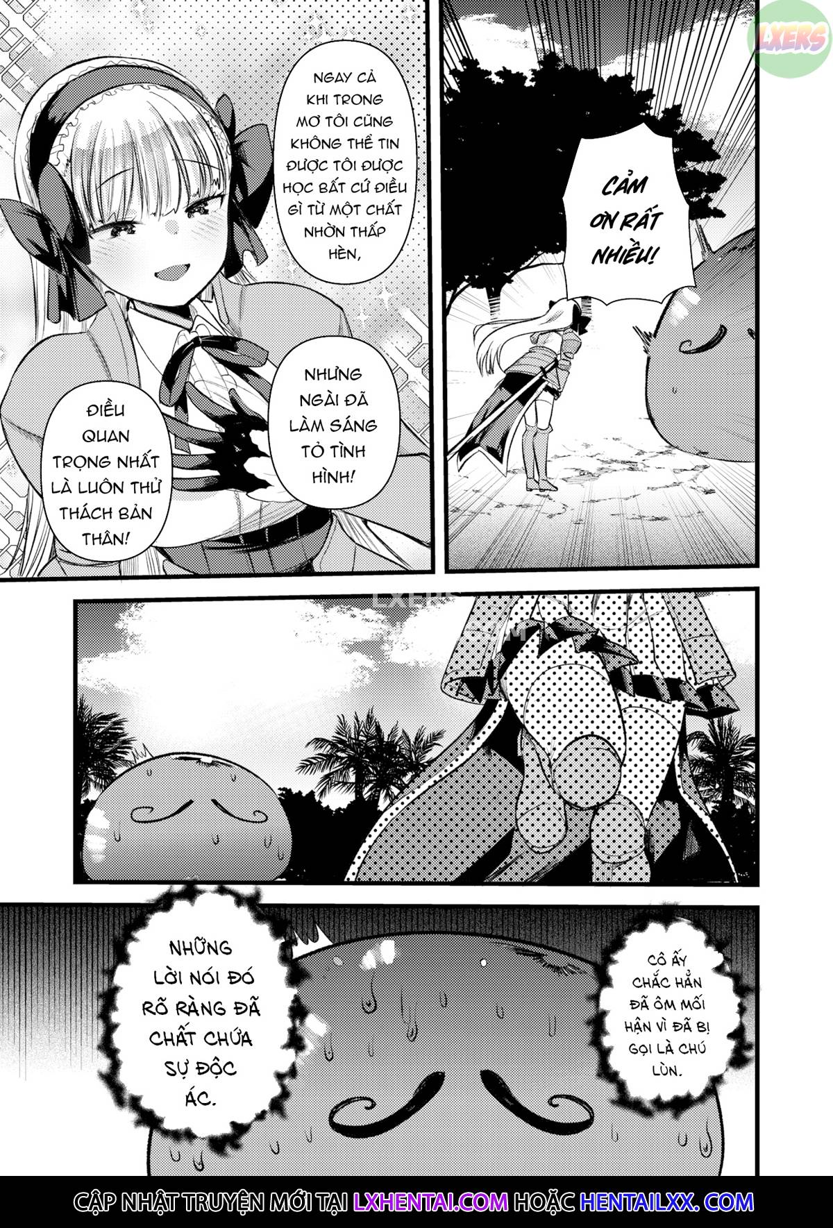 Đọc truyện hentai Cuộc sống thư thái nơi đảo hoang cùng cô Kỵ sĩ công chúa Level 1 - Chap 8